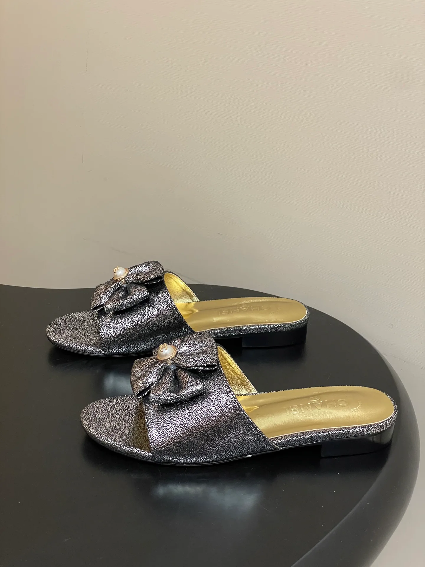 Шлепанцы Женские Chanel 1159677