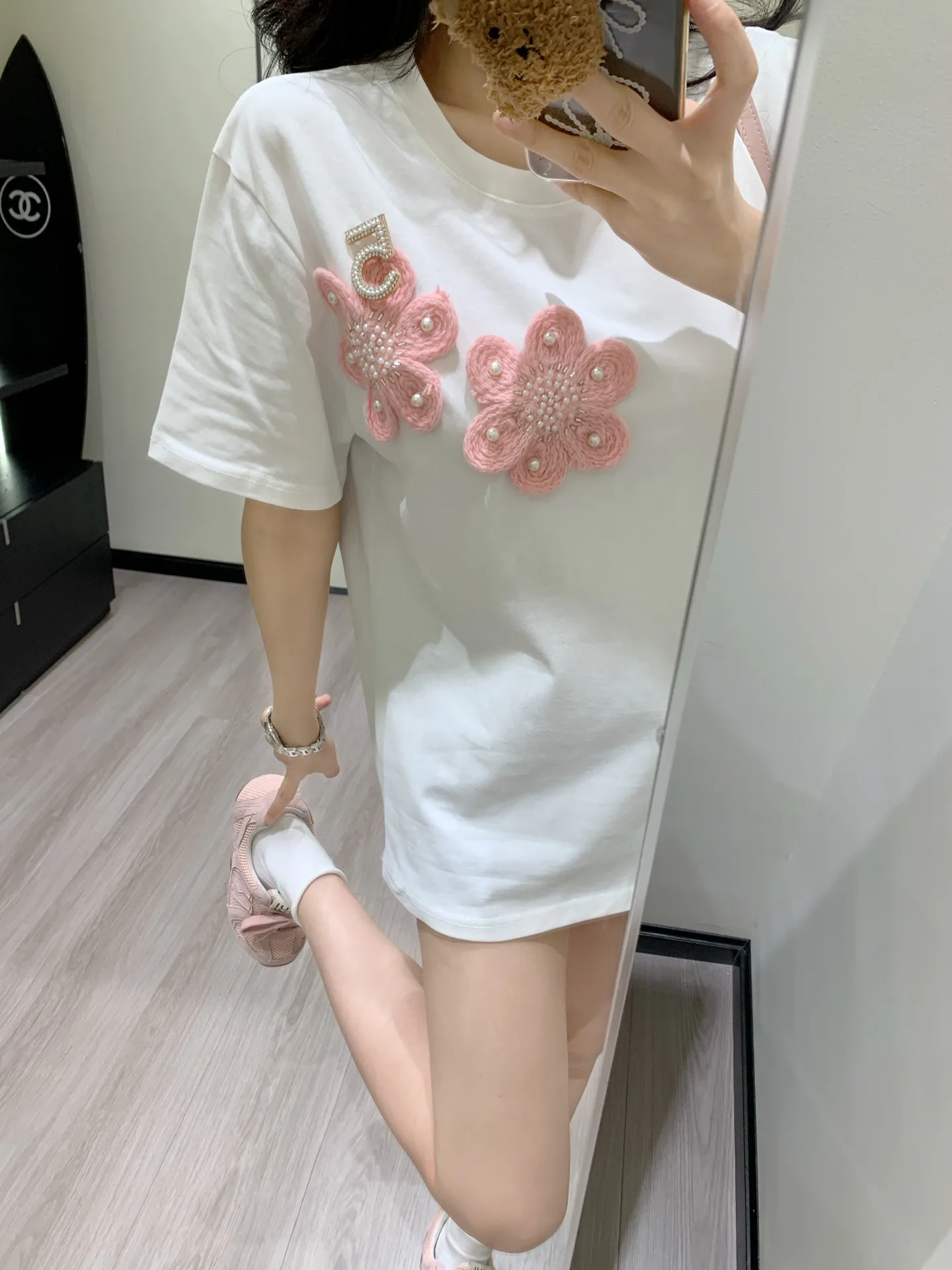 Футболки Женские Chanel 12624137