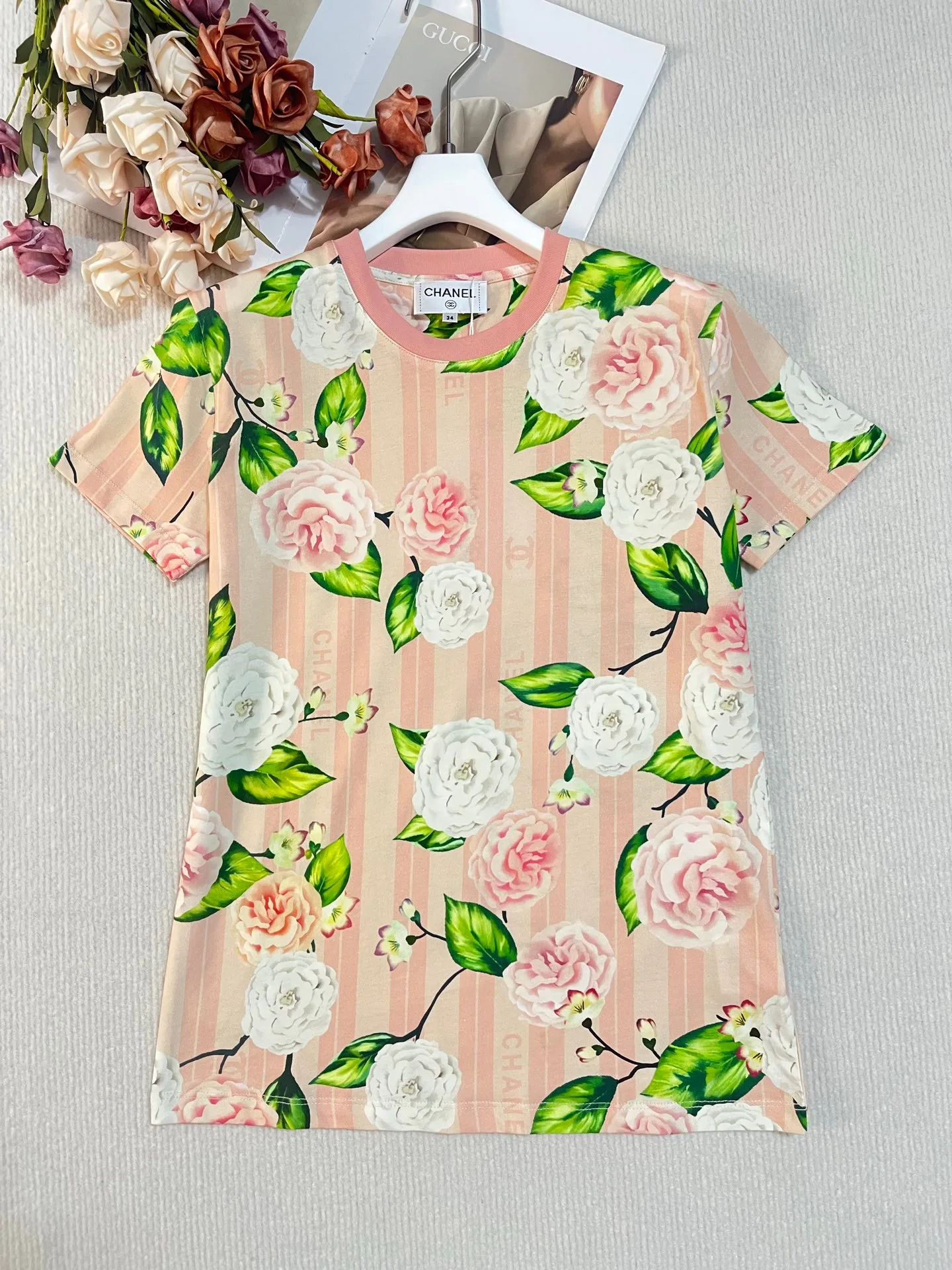 Футболки Женские Chanel 3042954