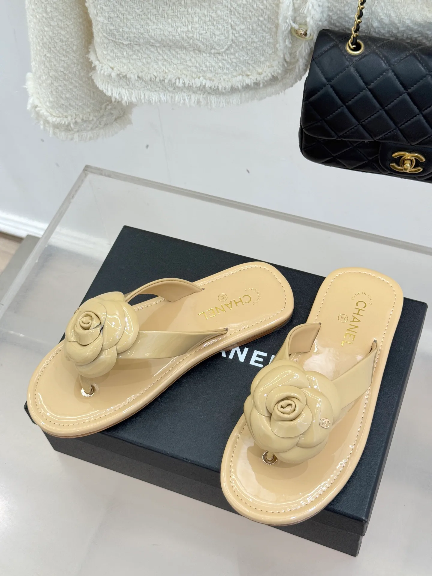 Шлепанцы Женские Chanel 355845