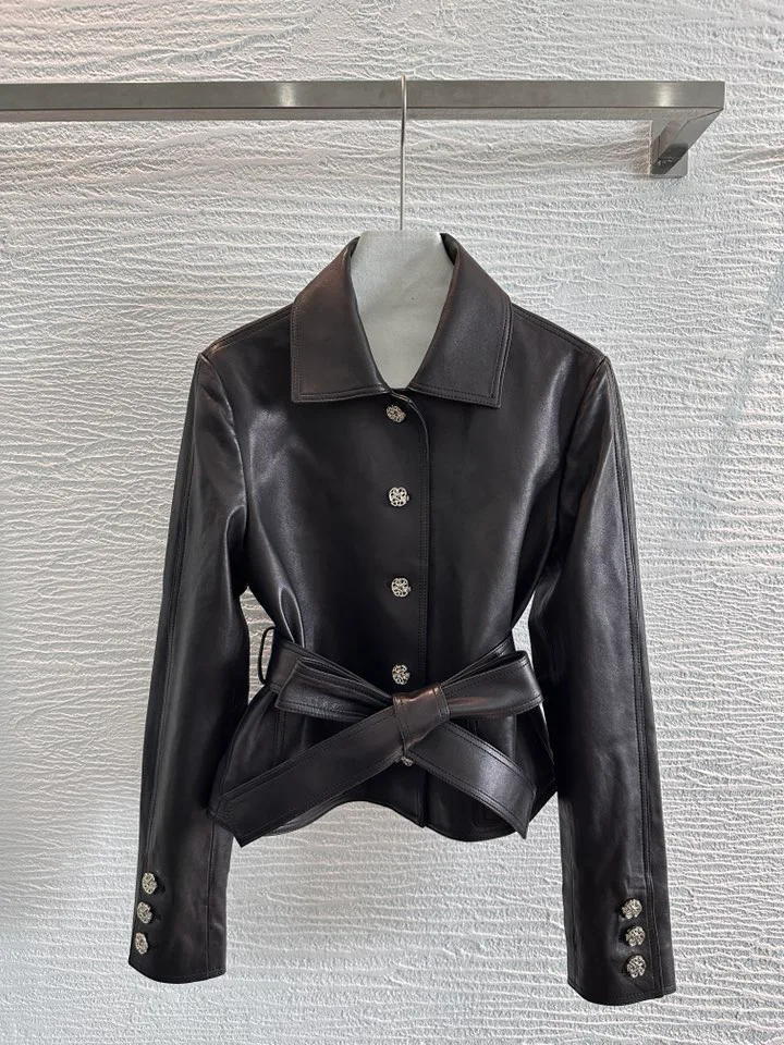 Кожаные Куртки И Дублёнки Женские Chanel 18497459