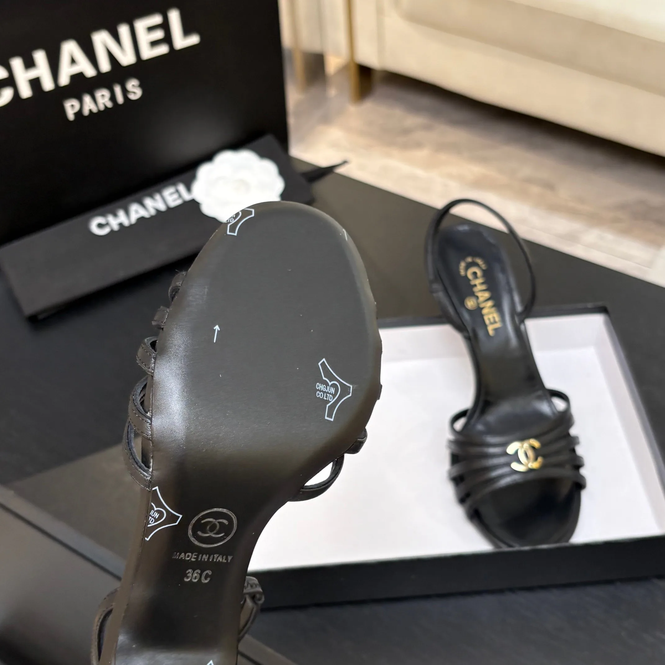 Босоножки Женские Chanel 16932185