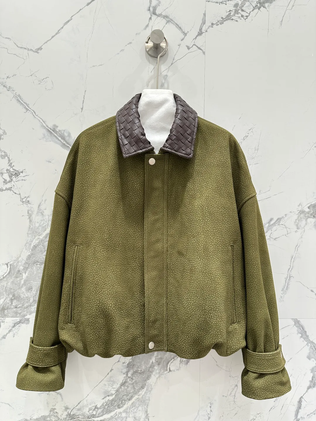 Кожаные Куртки И Дублёнки Женские Bottega Veneta 1632281