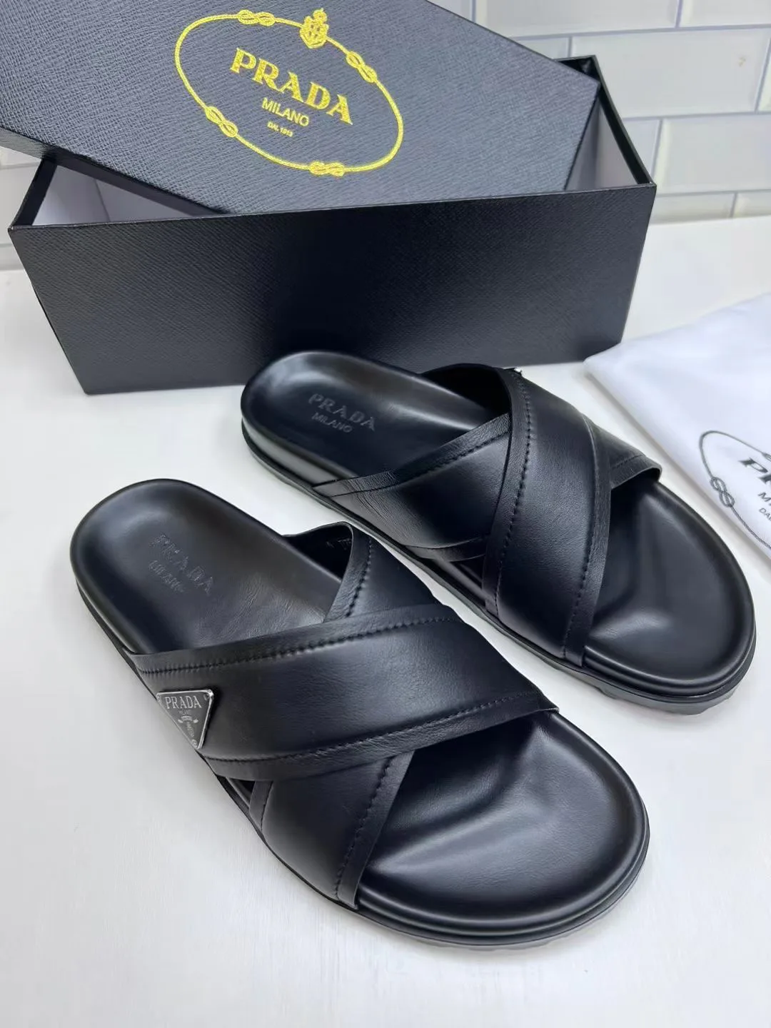 Шлепанцы Мужские Prada 17037955