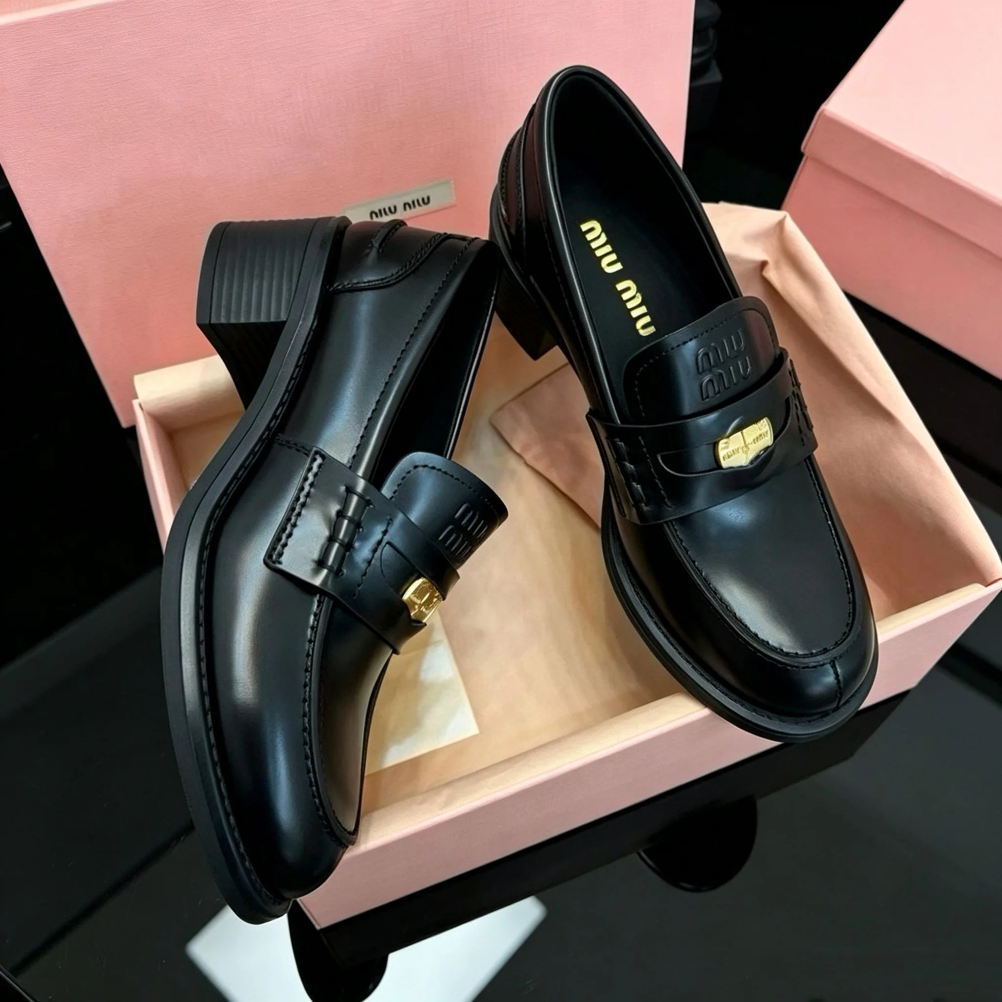 Лоферы И Мокасины Женские Miu Miu 18703351