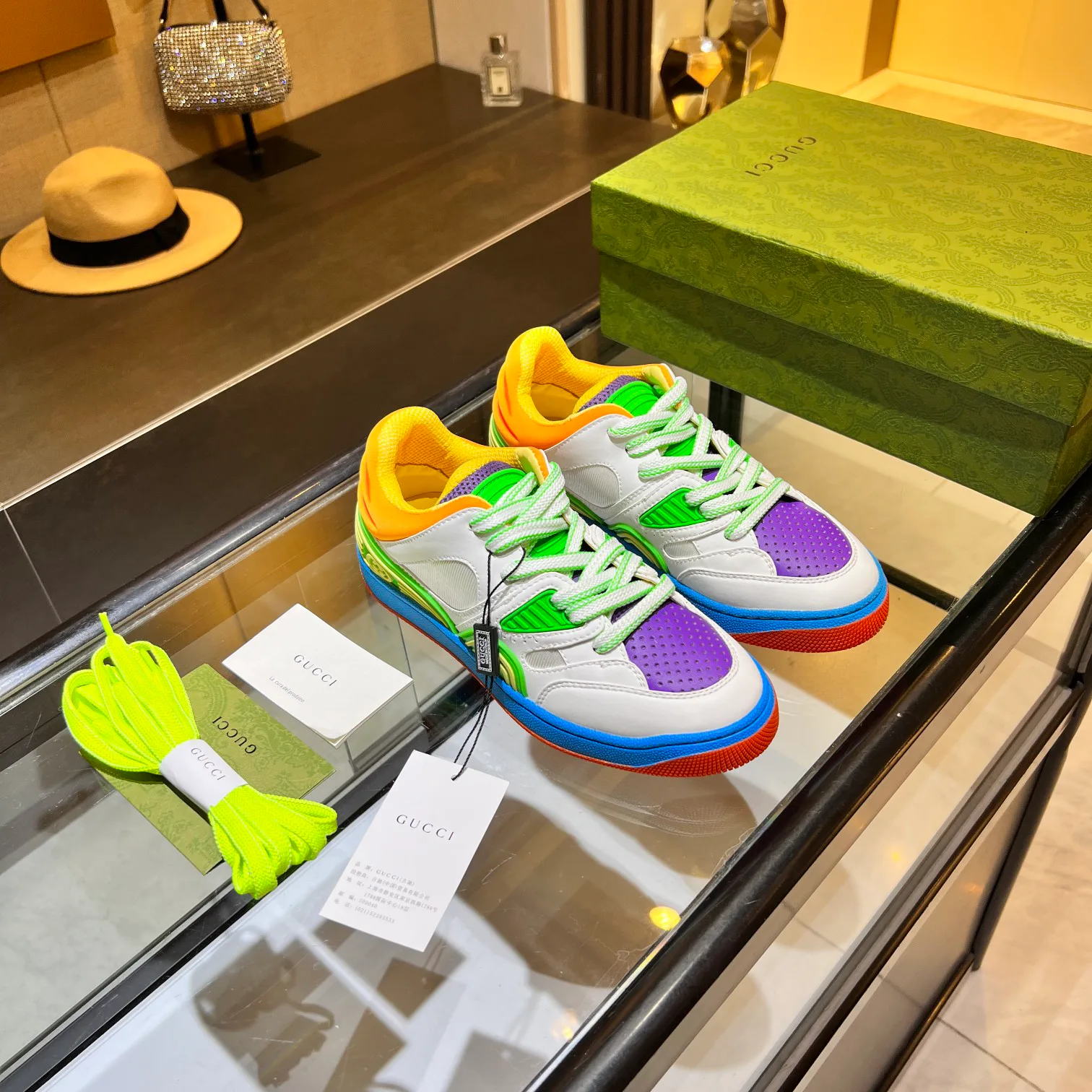 Кроссовки Женские Gucci 24845