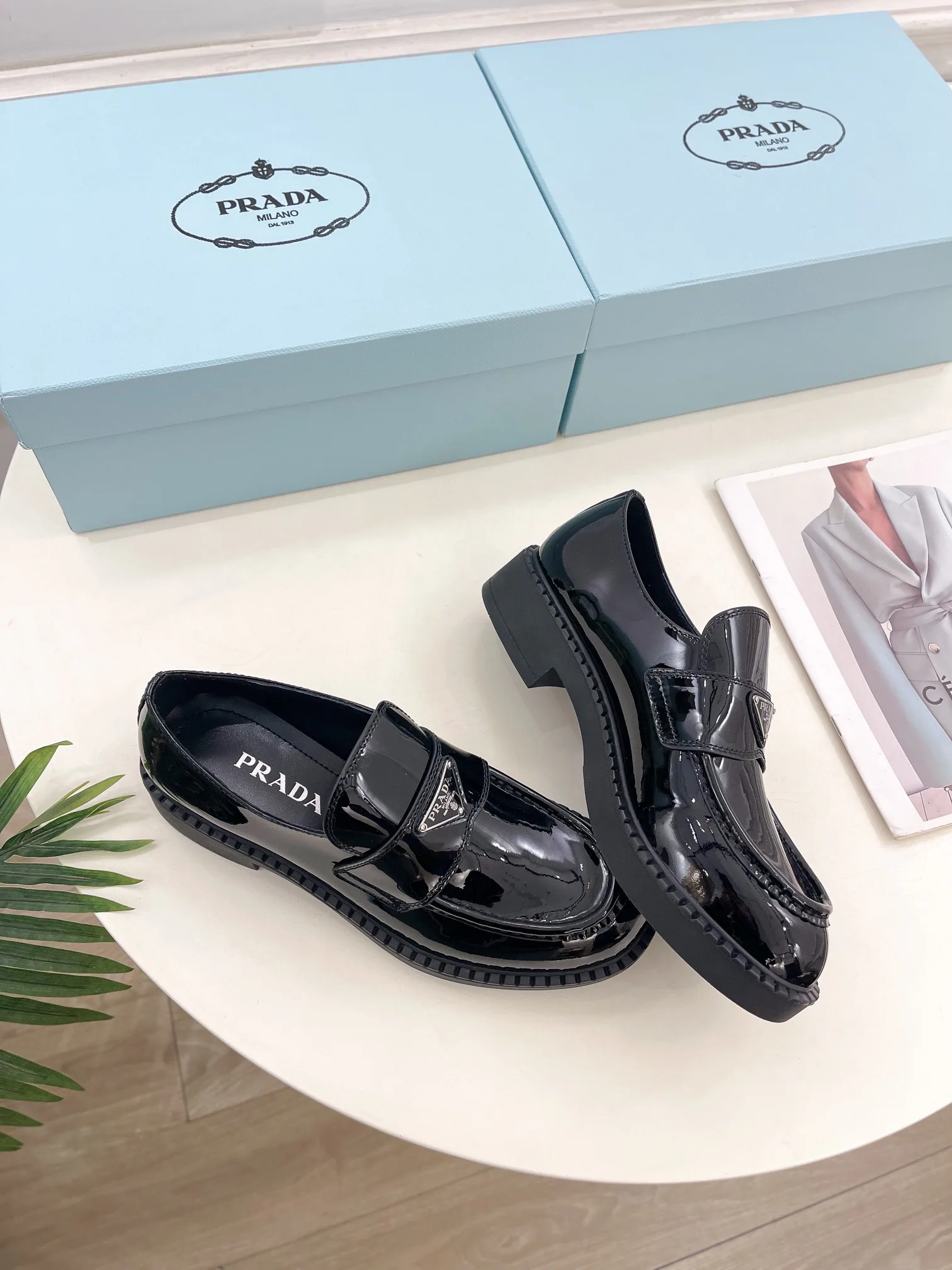 Лоферы И Мокасины Женские Prada 11404081