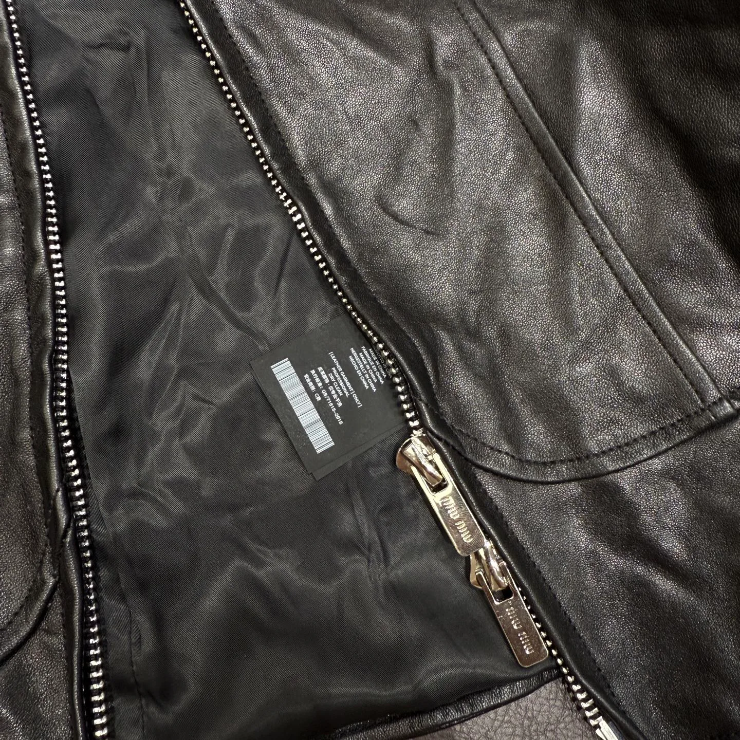 Кожаные Куртки И Дублёнки Женские Miu Miu 18172602