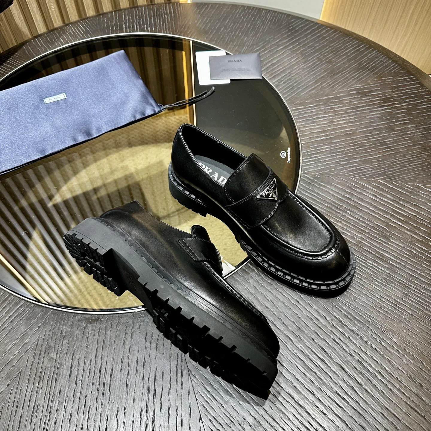 Лоферы И Туфли Мужские Prada 18192291
