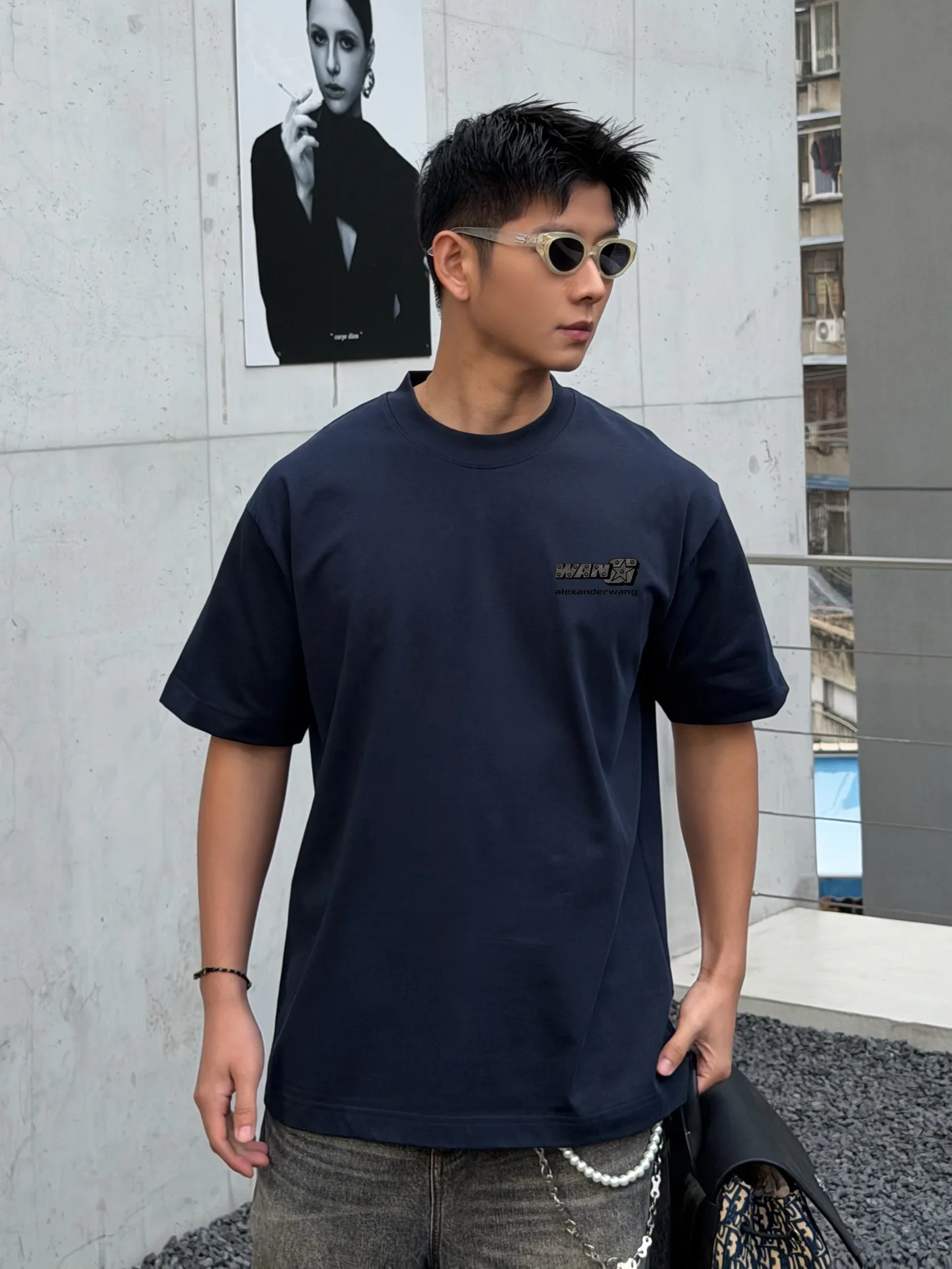 Футболки Мужские Alexander Wang 11608055