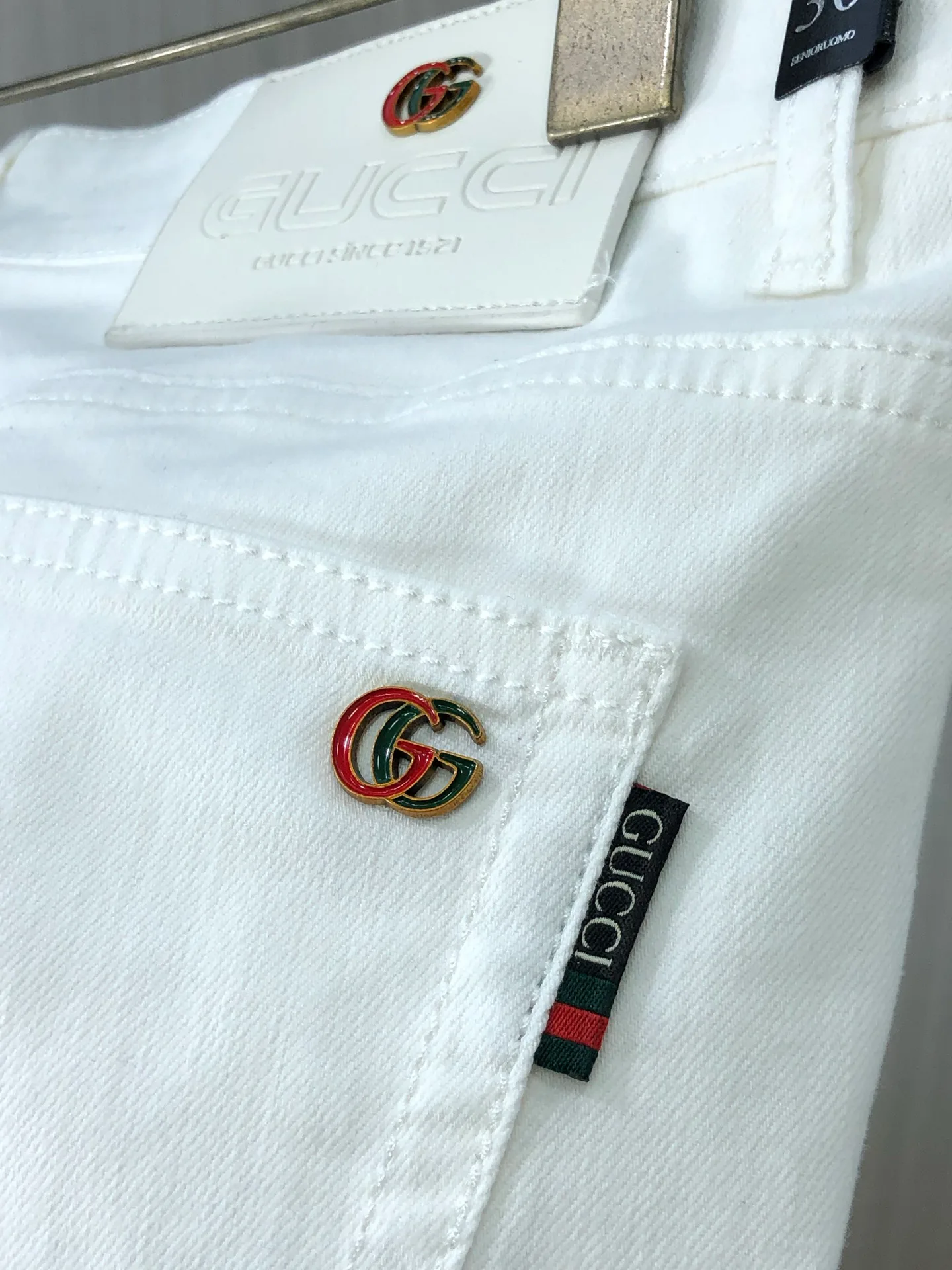 Джинсы Мужские Gucci 46516