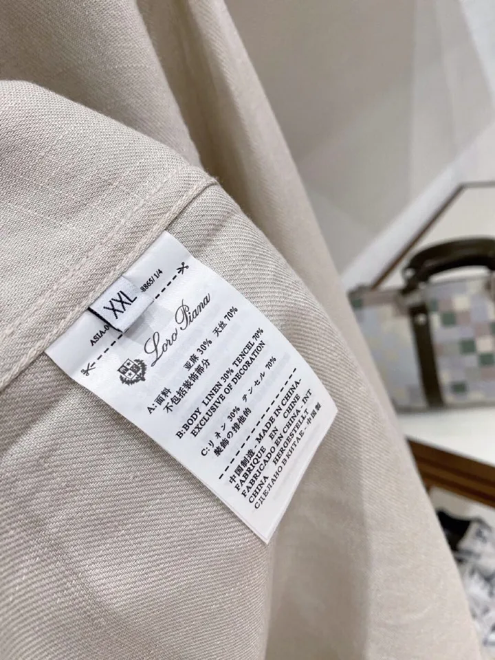 Рубашки Мужские Loro Piana 12876791