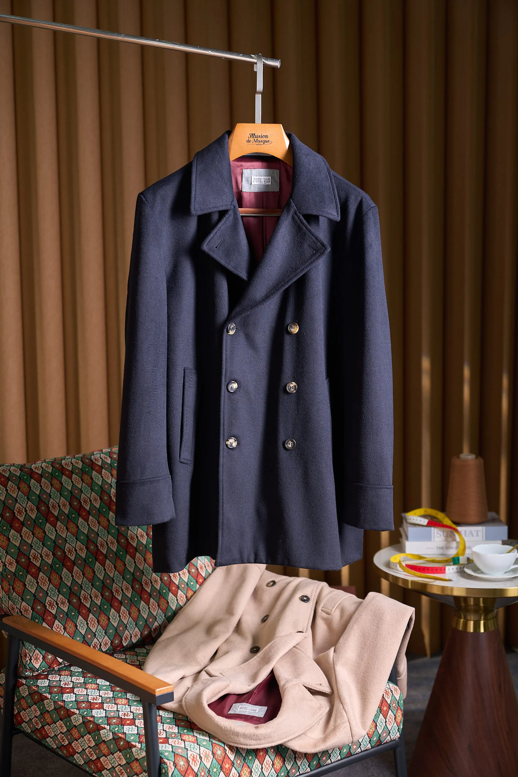 Куртки И Пуховики Мужские Brunello Cucinelli 1266159