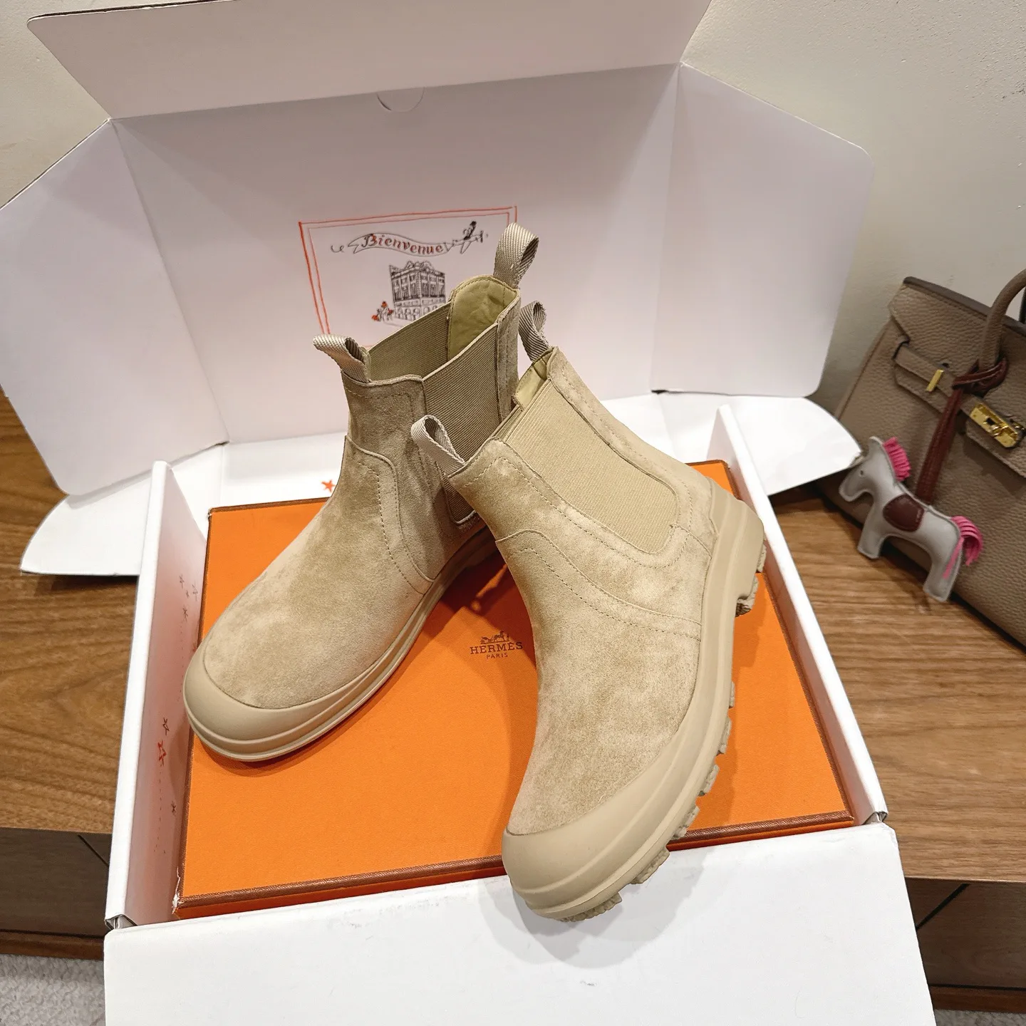 Ботинки Женские Hermes 673248