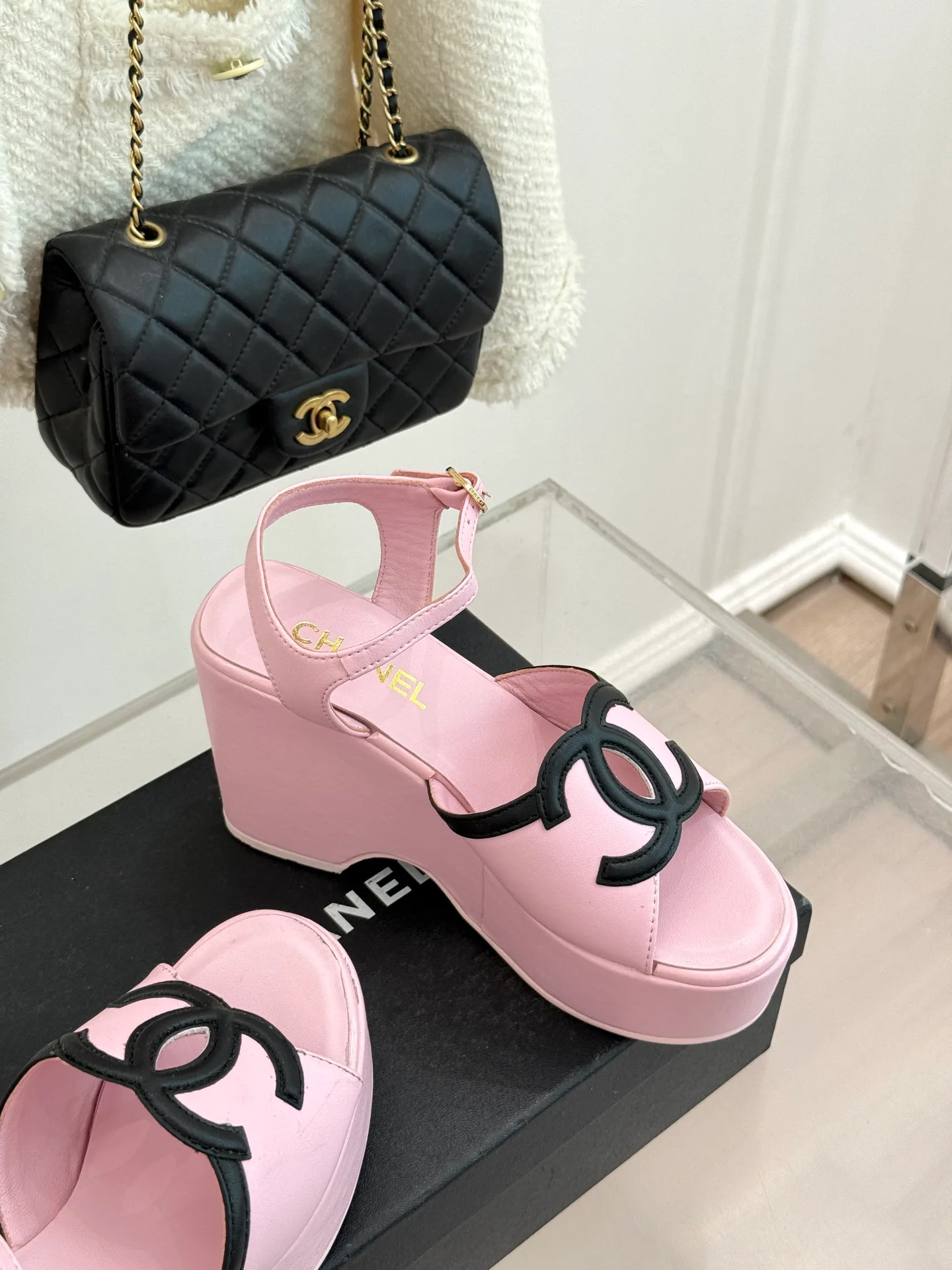 Босоножки Женские Chanel 12798272