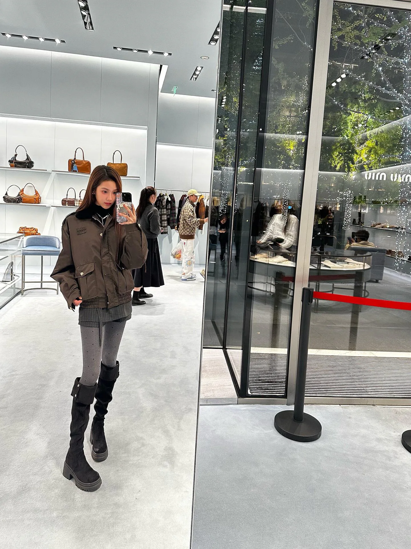 Куртки И Пуховики Женские Miu Miu 234265