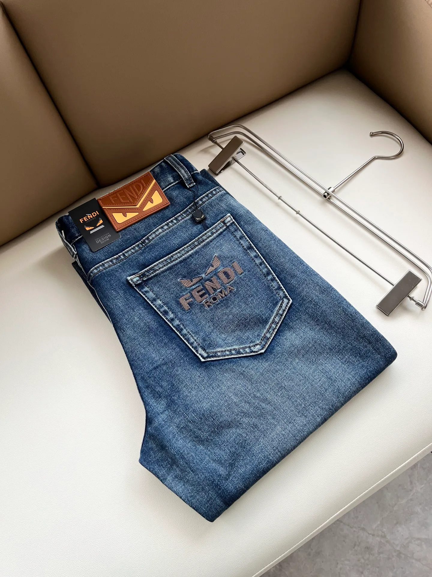 Джинсы Мужские Fendi 18343357