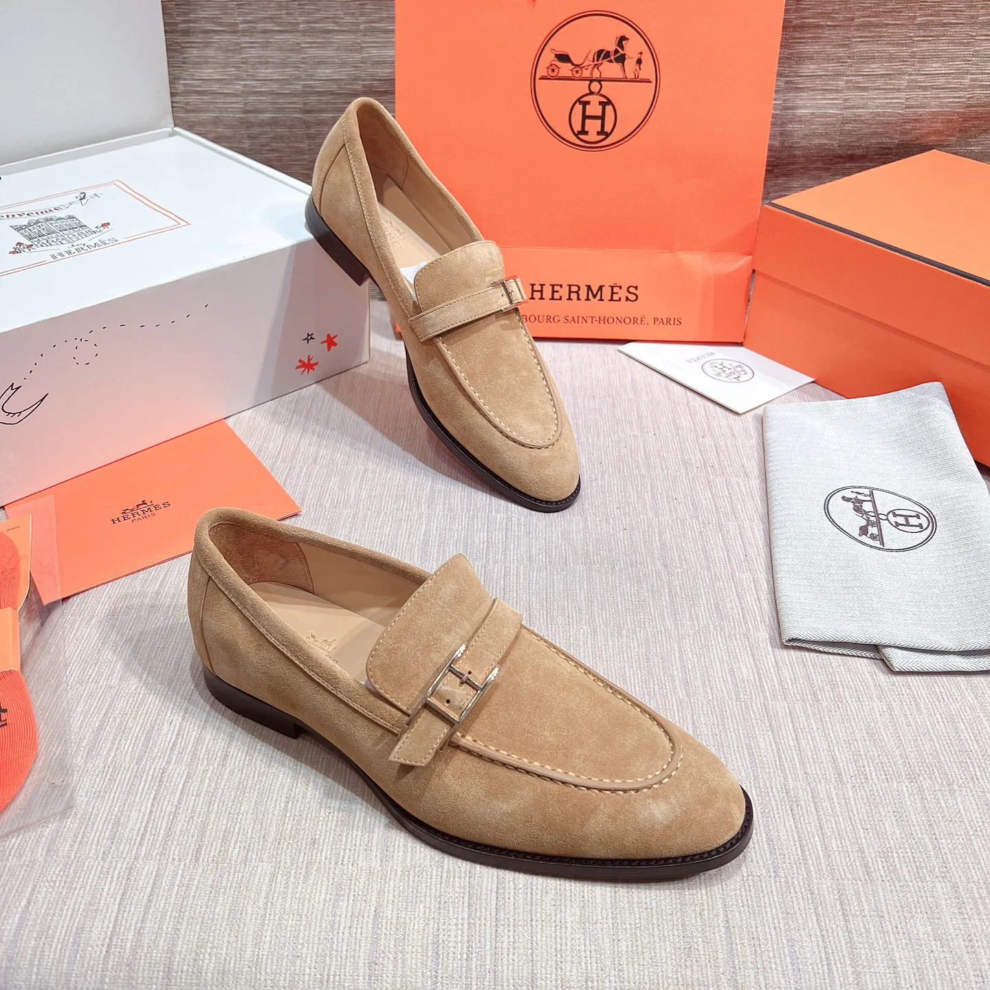 Лоферы И Туфли Мужские Hermes 840289