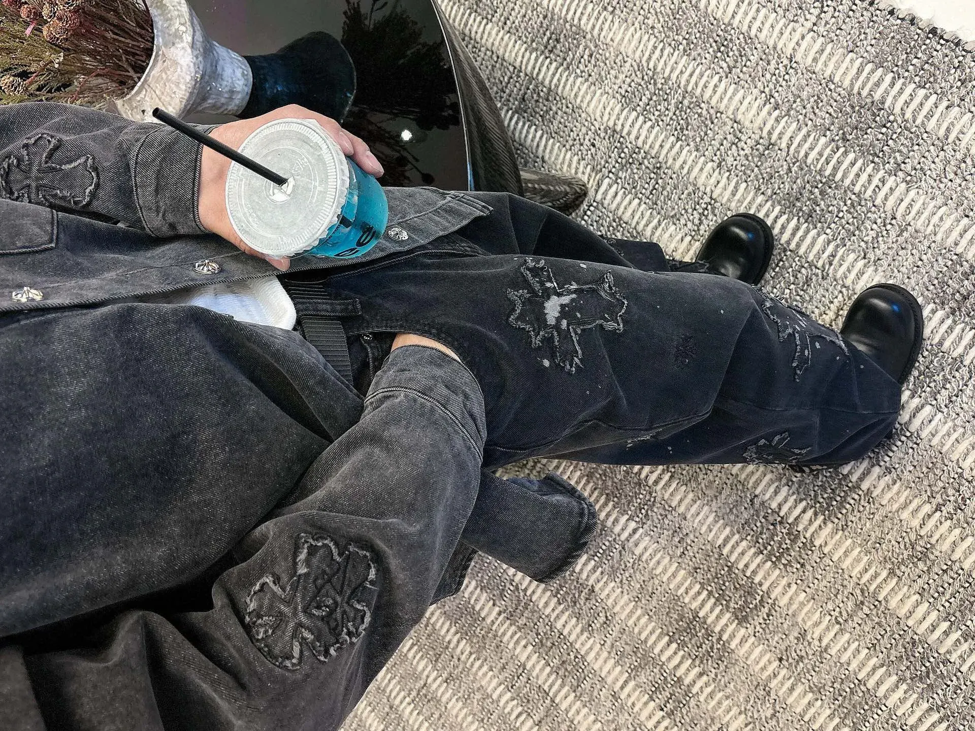 Куртки И Пуховики Мужские Chrome Hearts 787685