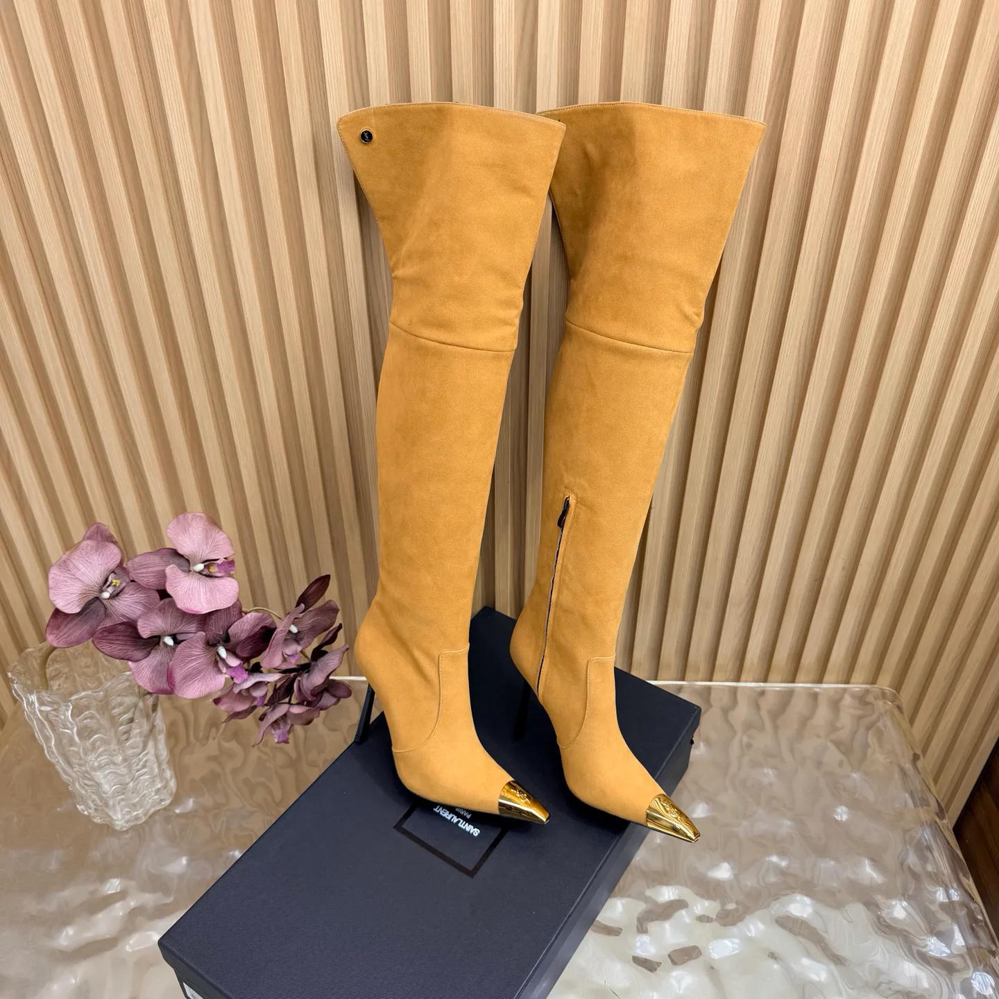 Сапоги Женские Saint Laurent 18676701