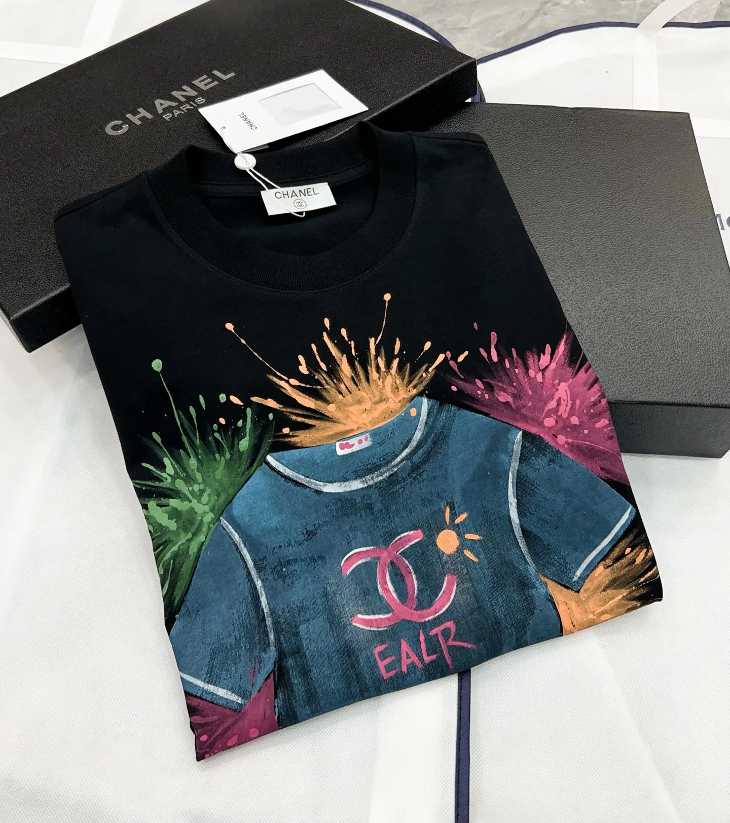 Футболки Женские Chanel 4380406