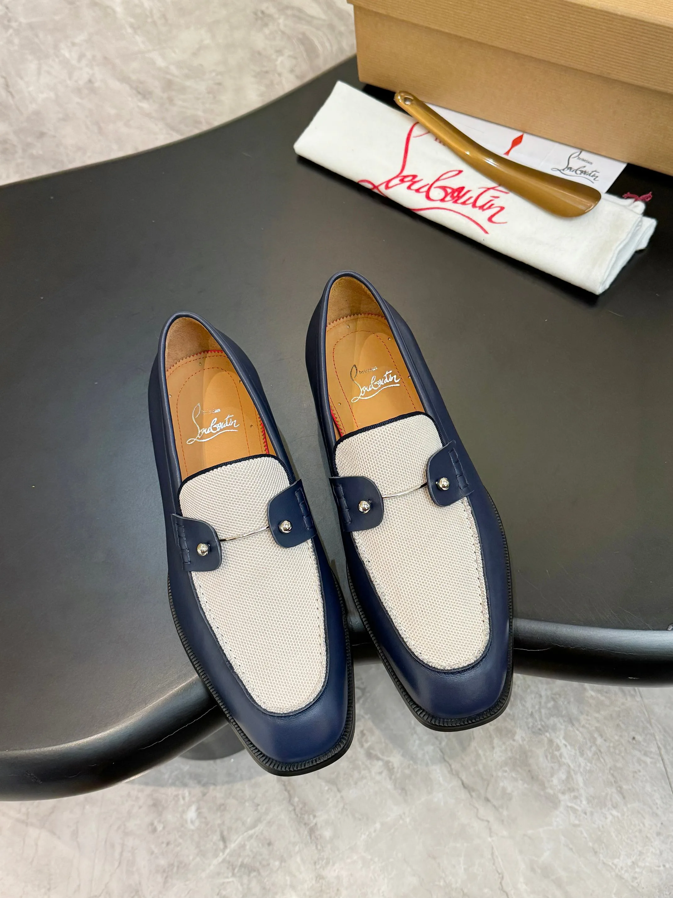 Лоферы И Туфли Мужские Christian Louboutin 18117275