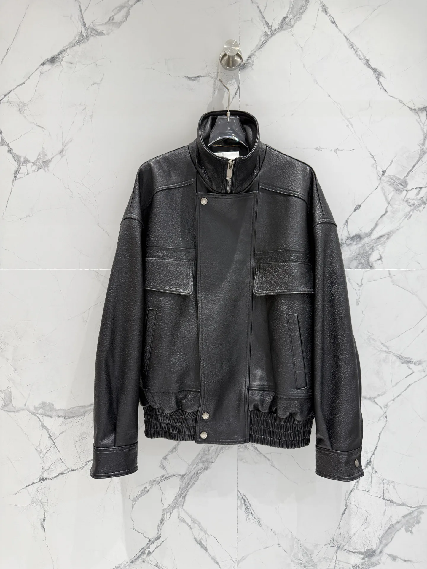 Кожаные Куртки И Дублёнки Женские Saint Laurent 18151074