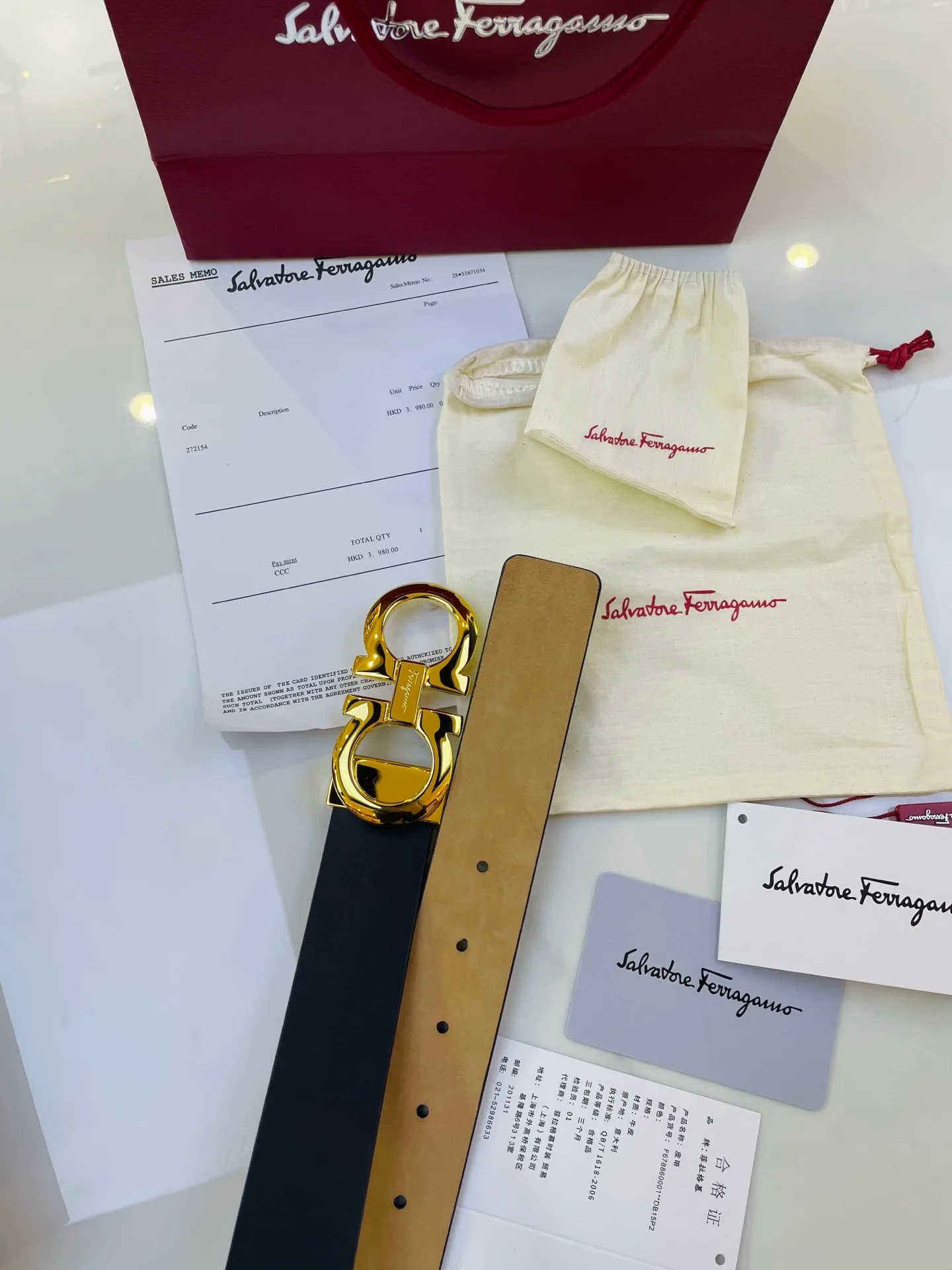 Ремни Salvatore Ferragamo 76769
