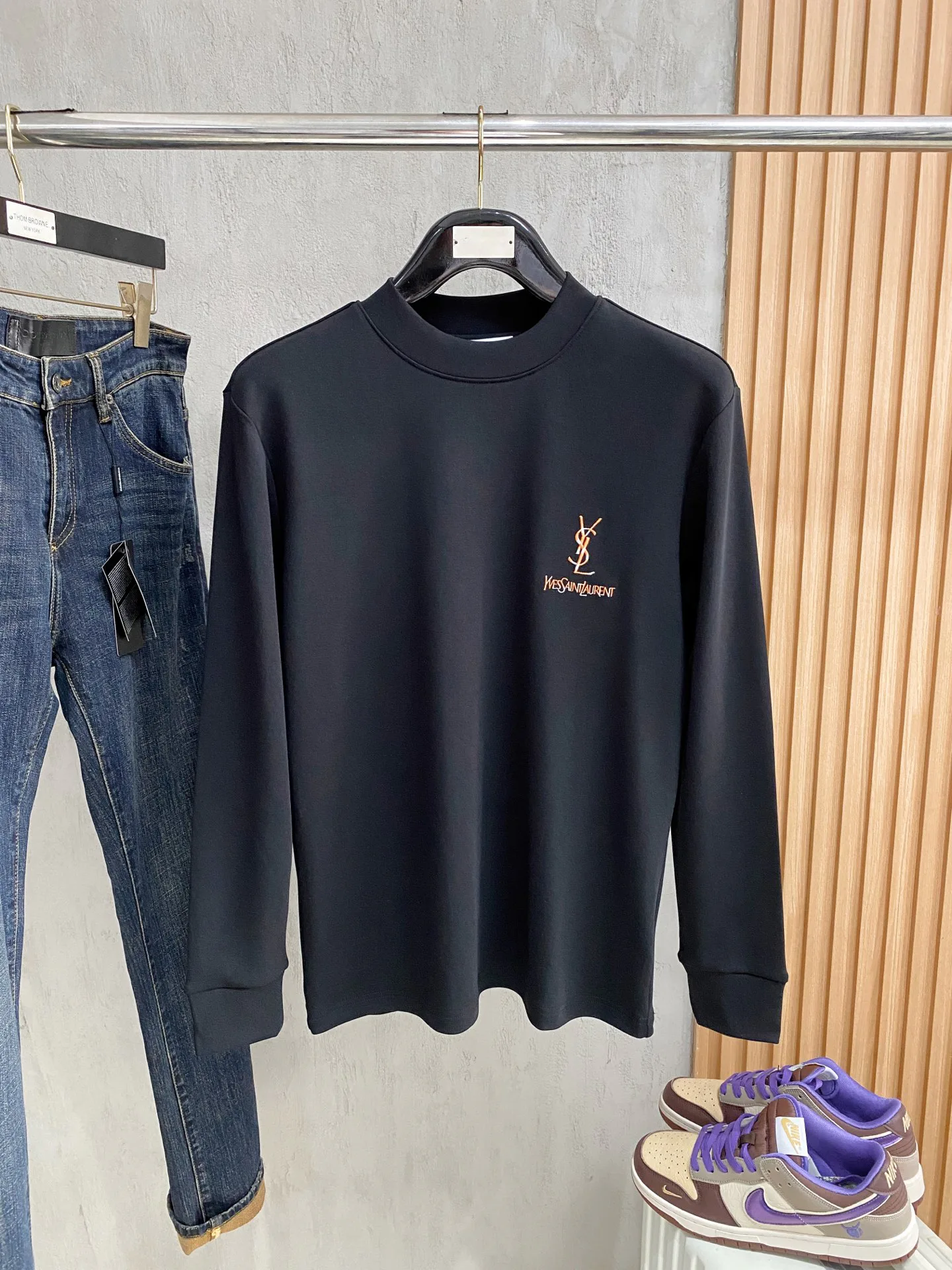 Лонгсливы Мужские Saint Laurent 1101258