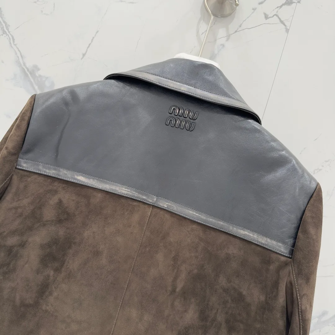 Кожаные Куртки И Дублёнки Женские Miu Miu 12717815