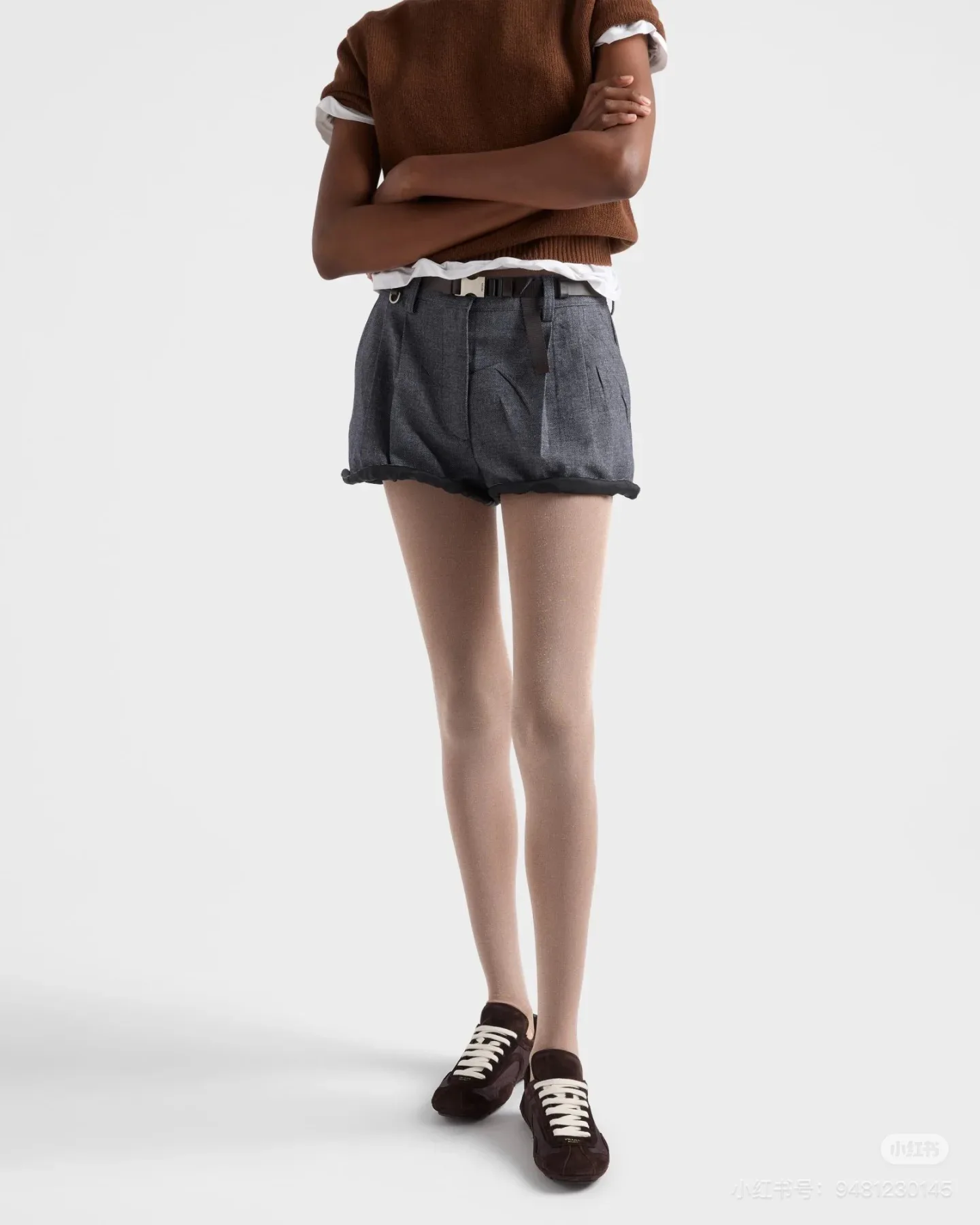 Шорты Женские Prada 9338578