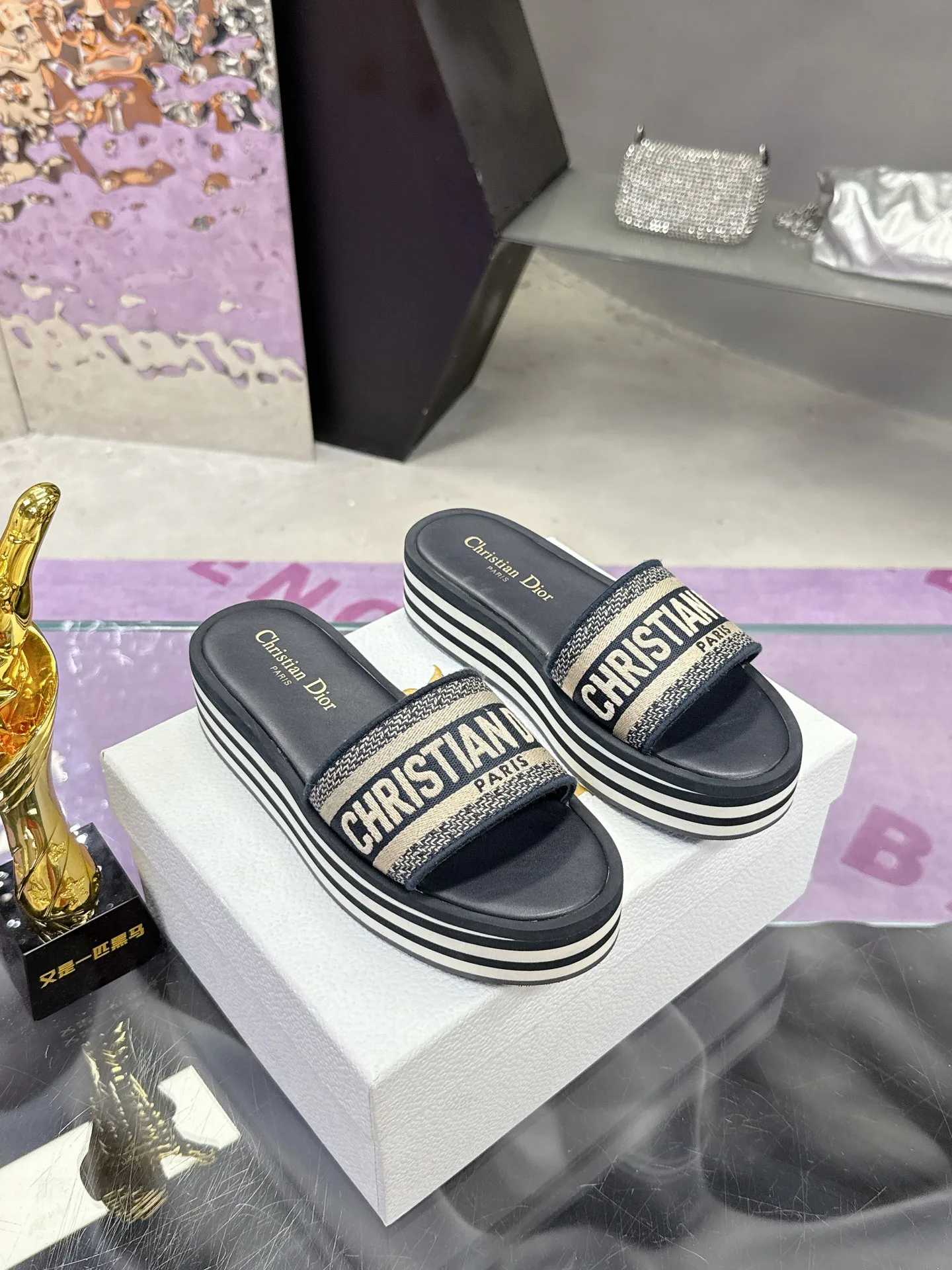 Шлепанцы Женские Christian Dior 29942