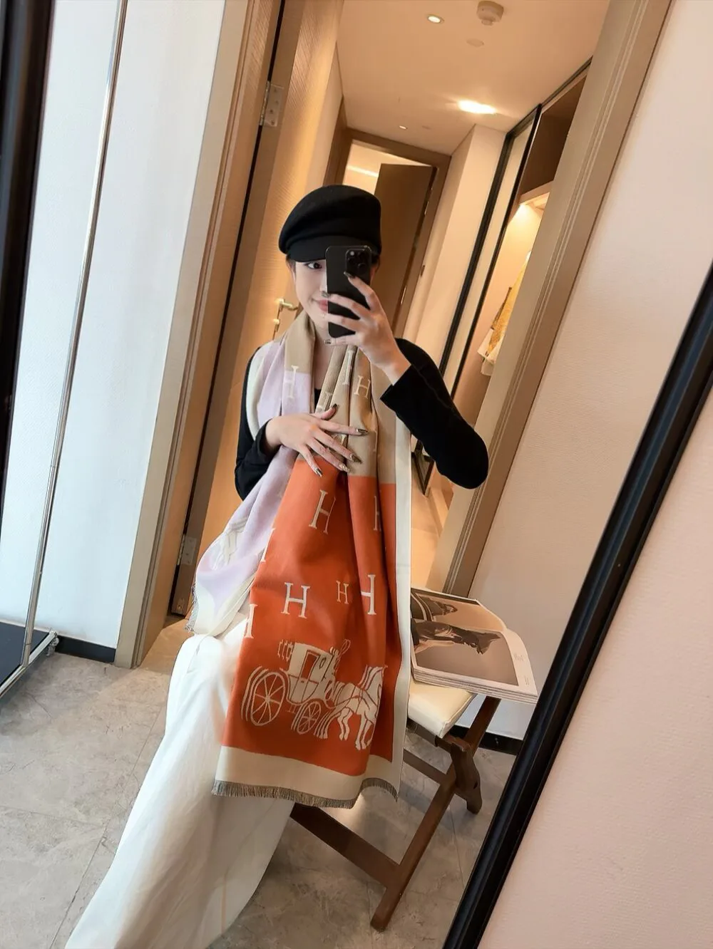 Шарфы Hermes 920453