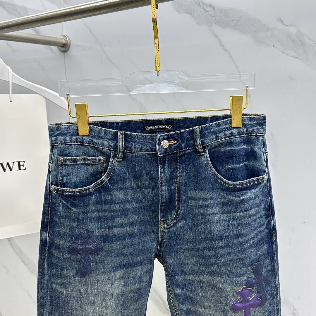 Джинсы Мужские Chrome Hearts 18596900