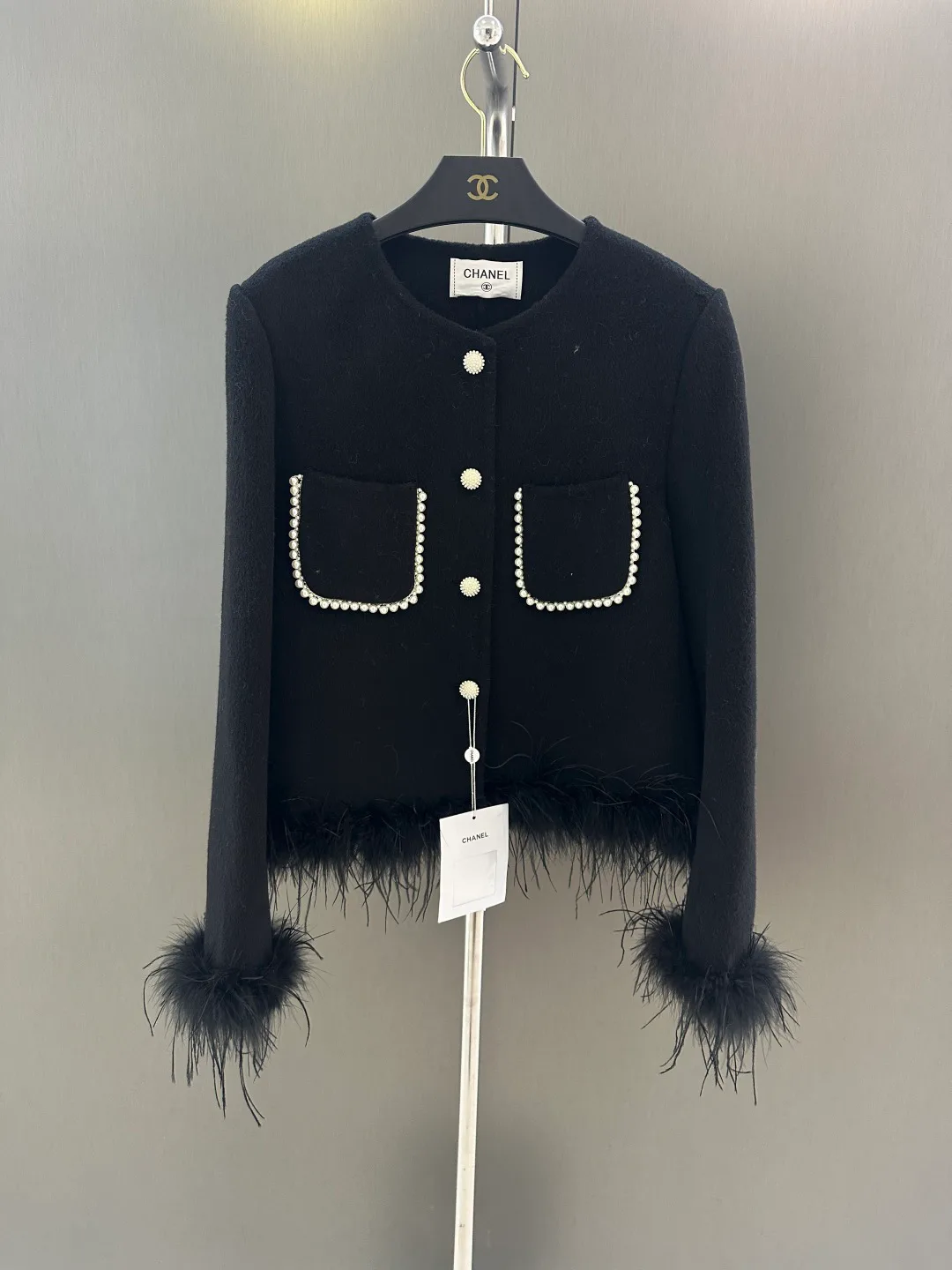 Куртки И Пуховики Женские Chanel 907236