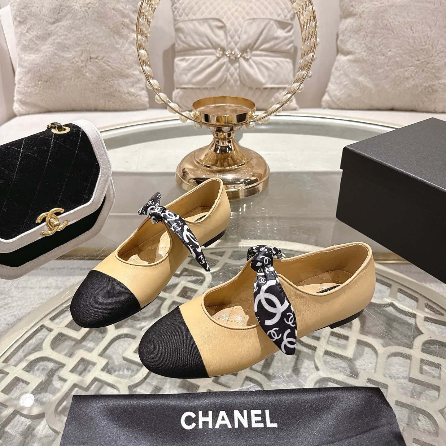 Балетки Женские Chanel 11015502