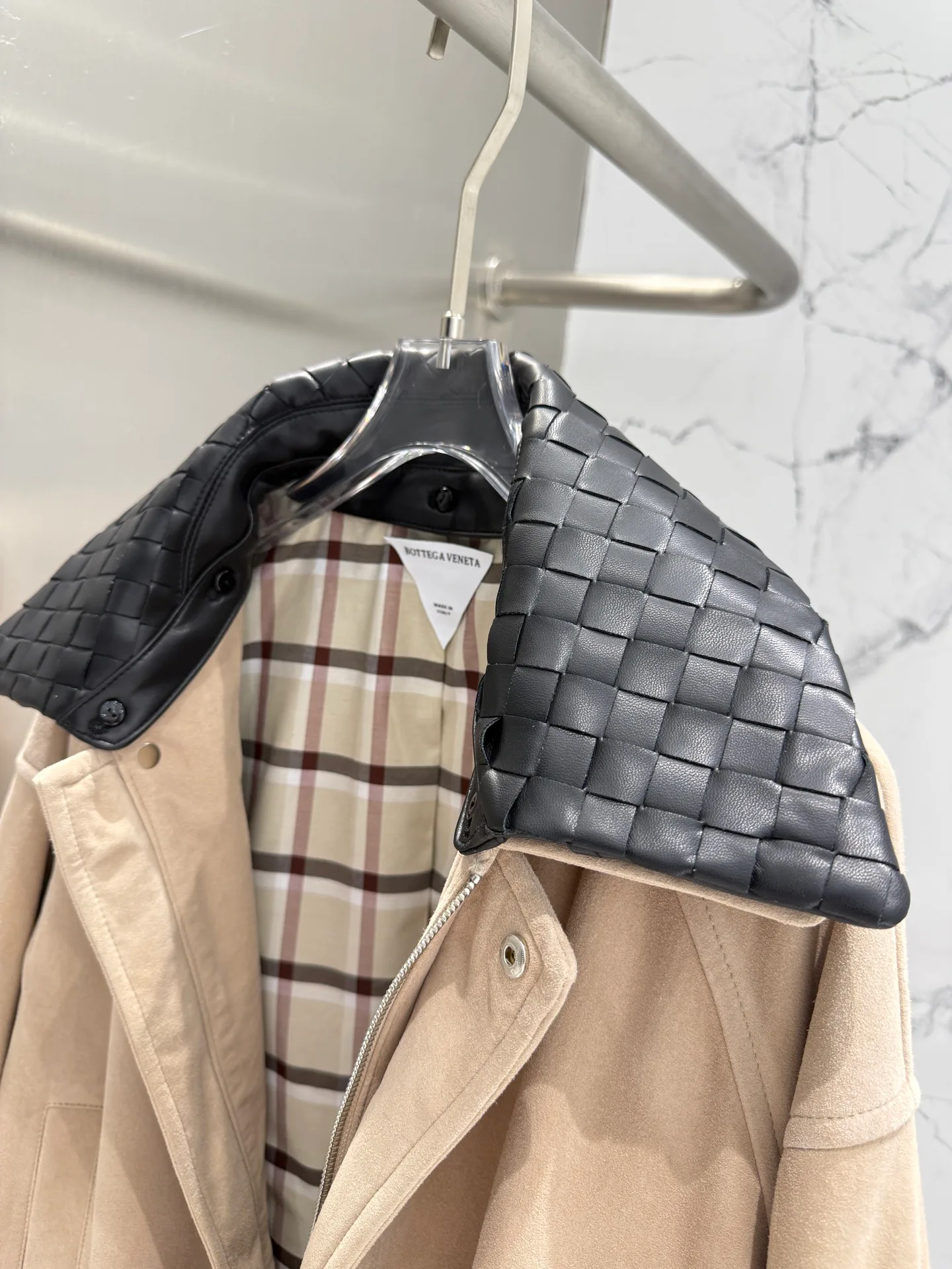 Кожаные Куртки И Дублёнки Женские Bottega Veneta 11700616