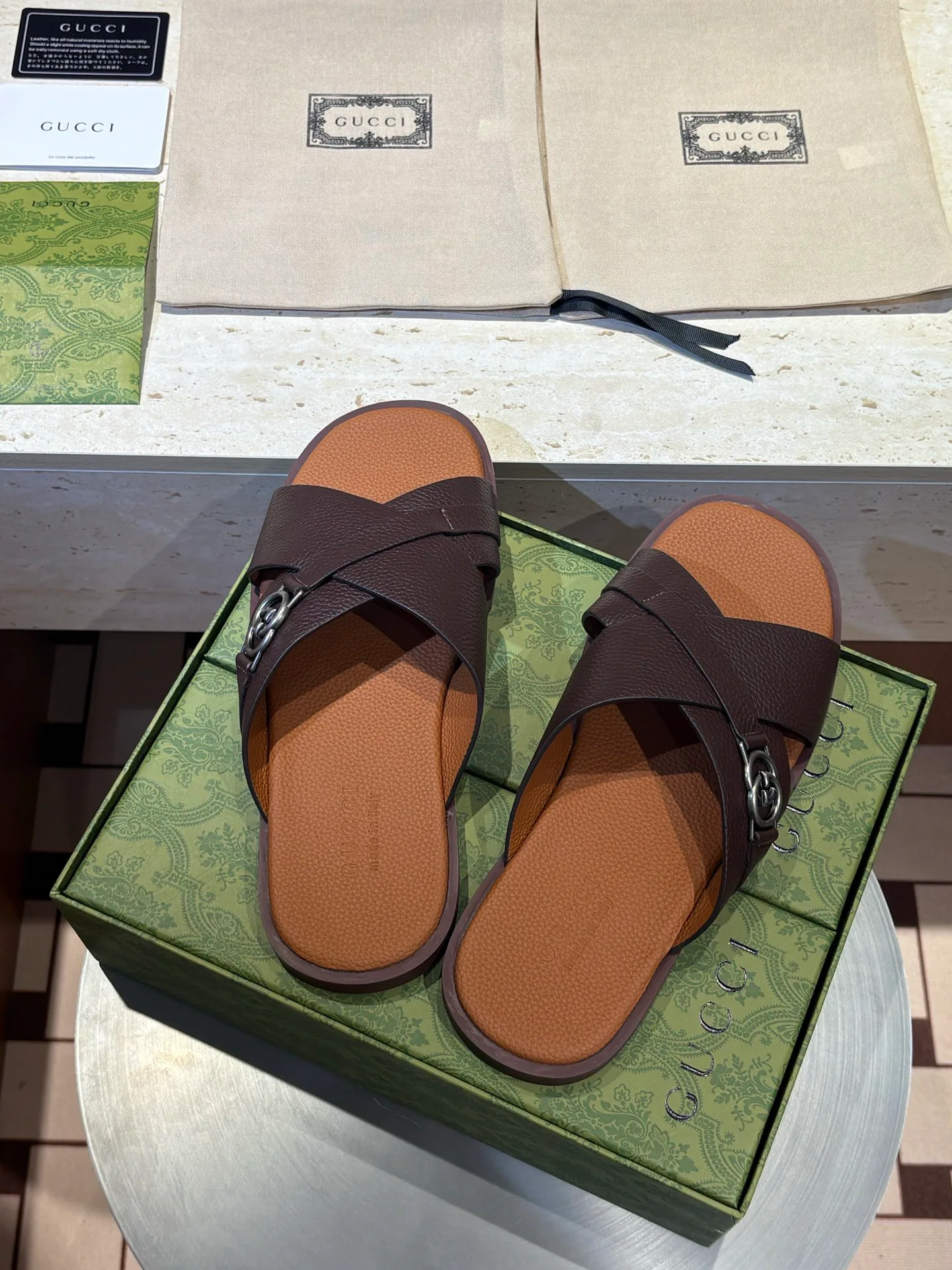 Сандалии Мужские Gucci 13164586