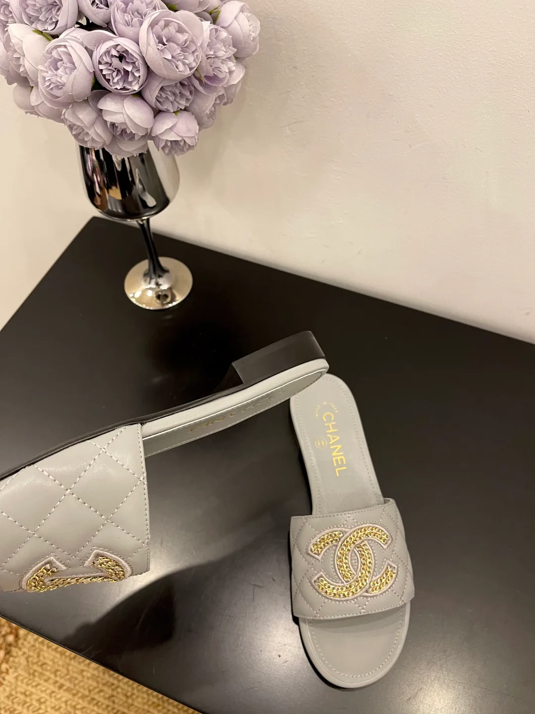 Шлепанцы Женские Chanel 89935