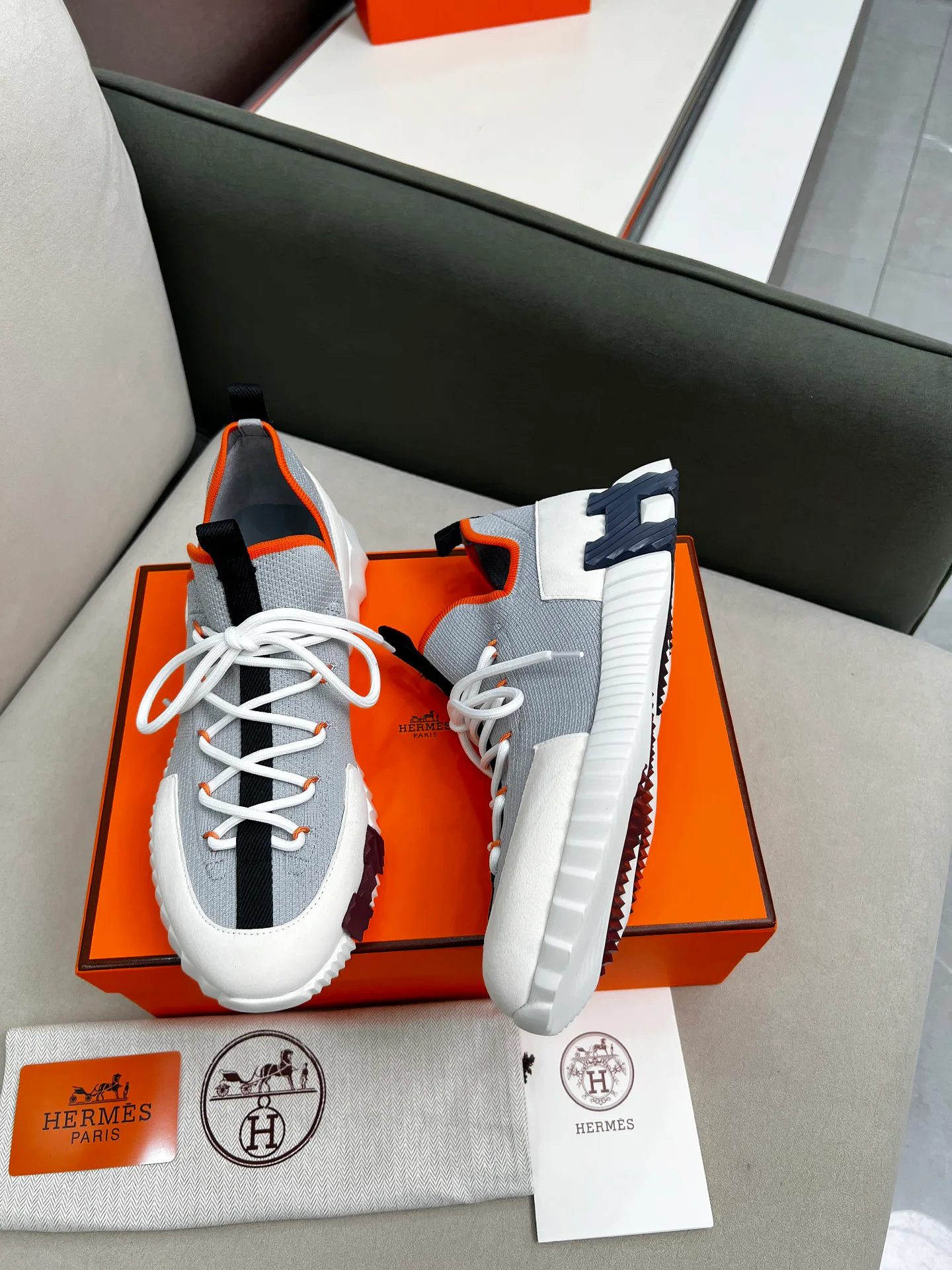 Кроссовки Женские Hermes 2628127
