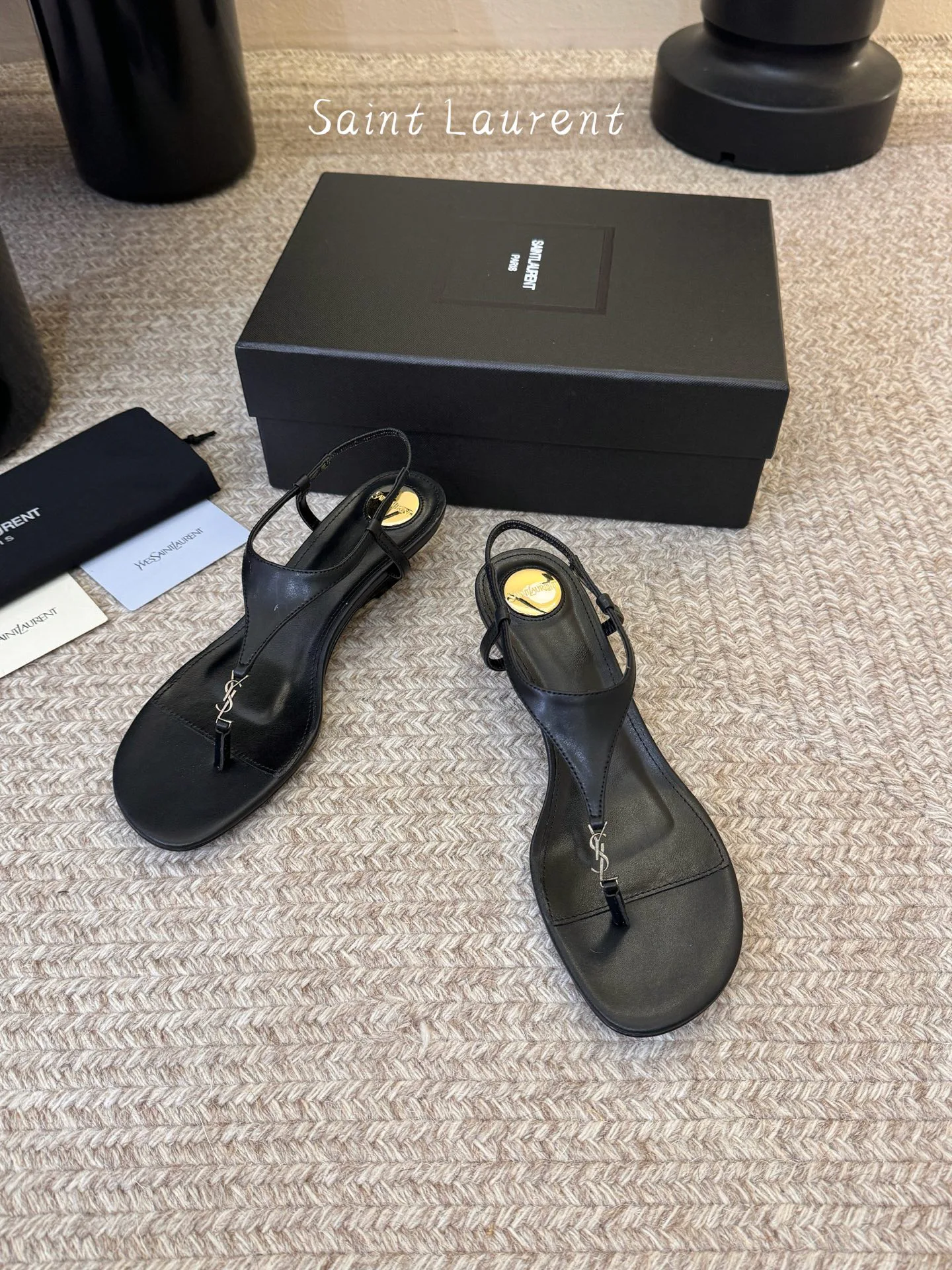 Сандалии Женские Saint Laurent 12780308