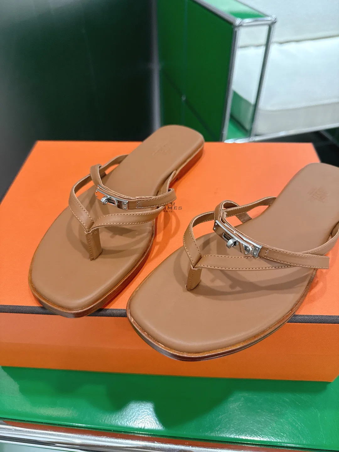 Шлепанцы Женские Hermes 11245253
