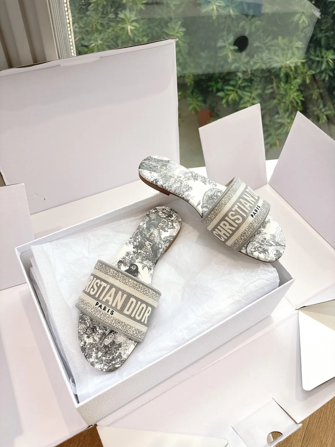 Шлепанцы Женские Christian Dior 1156189