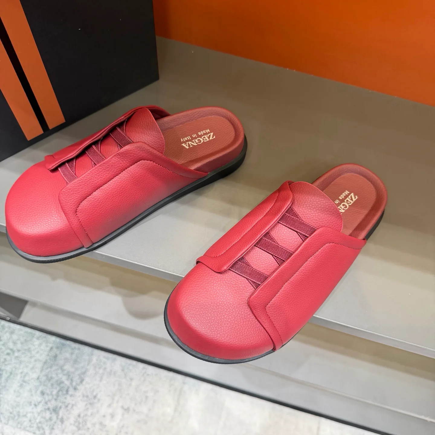 Шлепанцы Мужские Zegna 18385645
