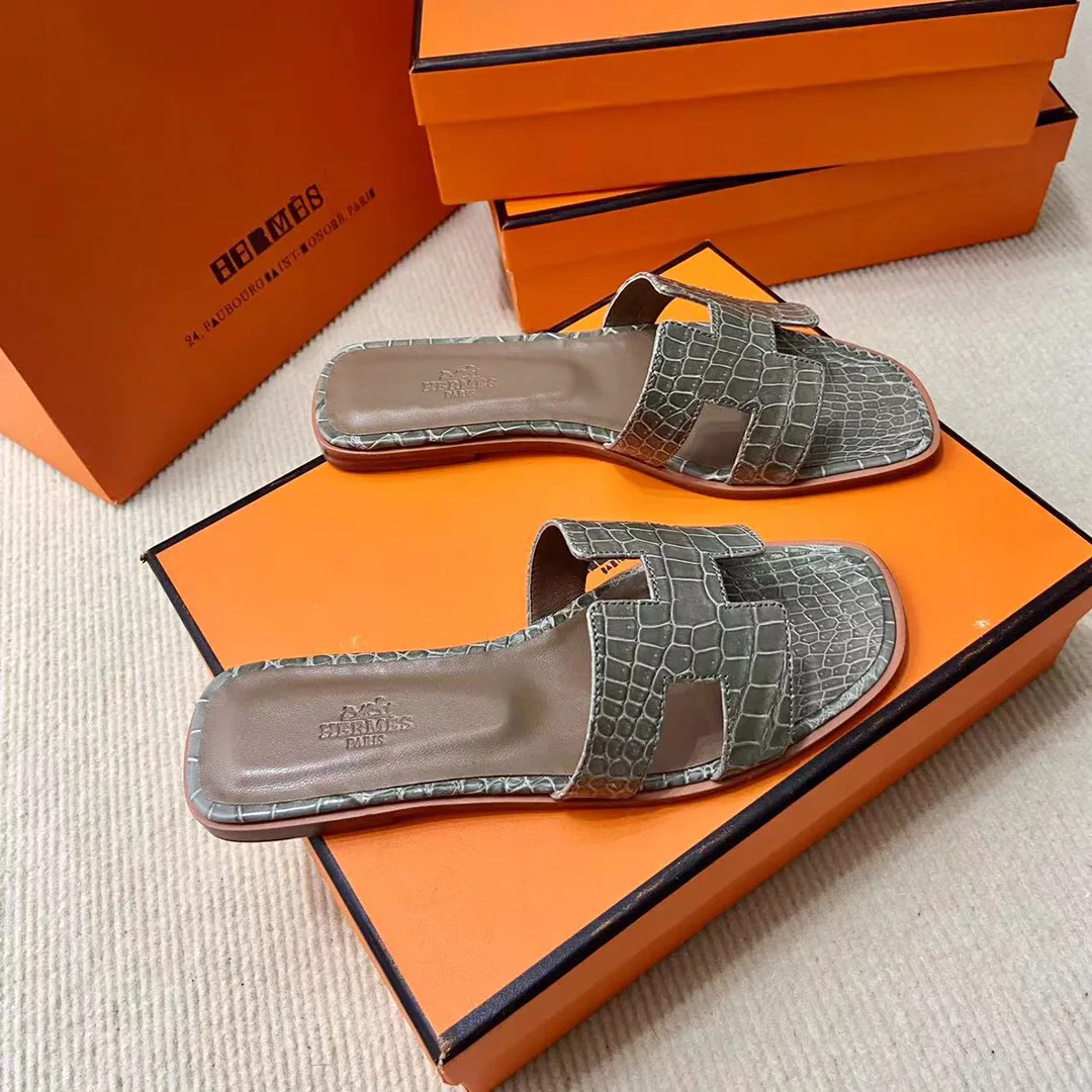 Шлепанцы Женские Hermes 4340481