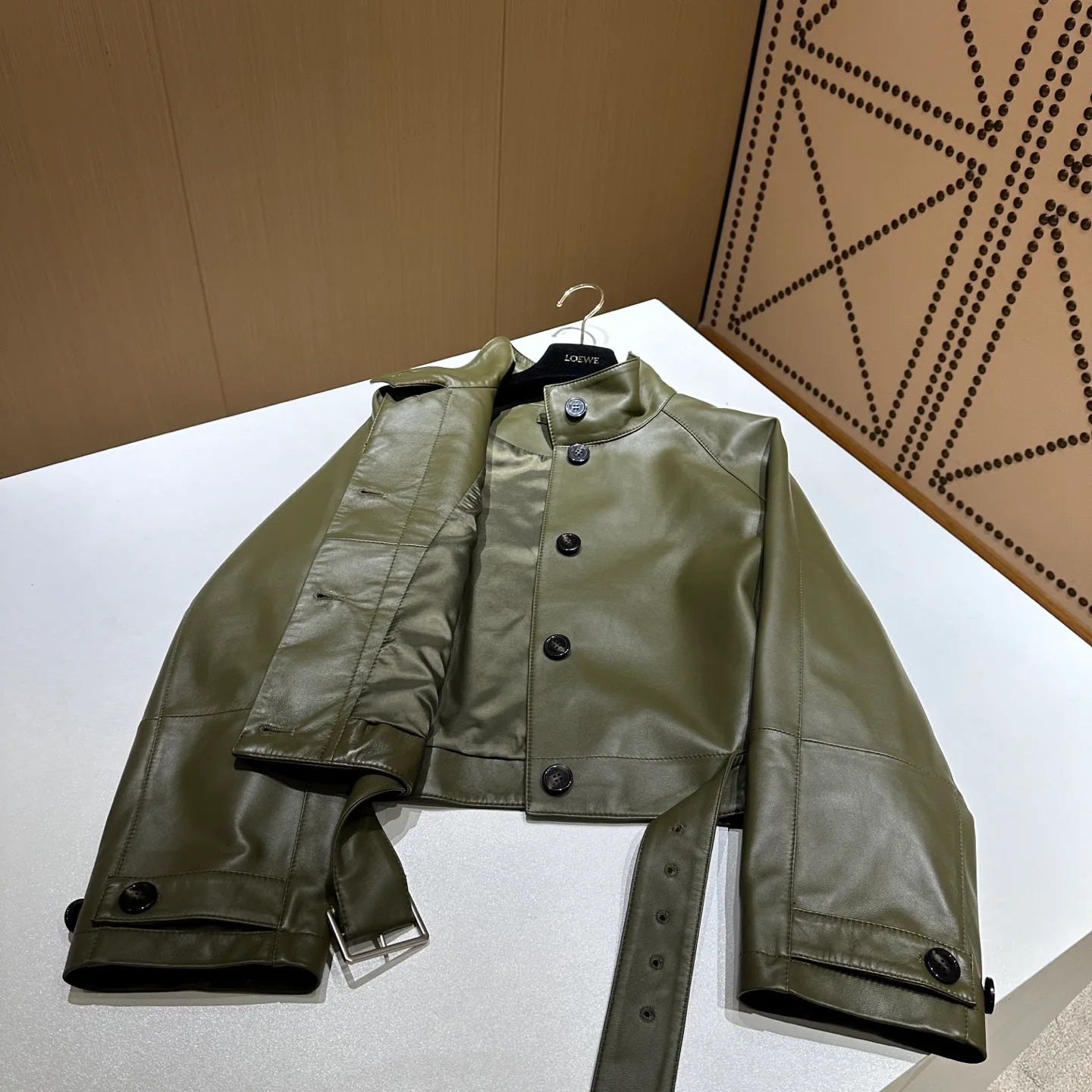 Кожаные Куртки И Дублёнки Женские Loewe 11569154