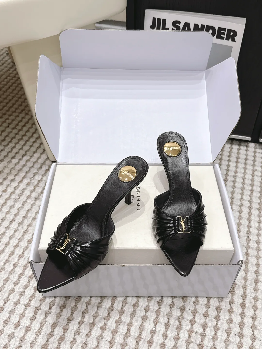 Босоножки Женские Saint Laurent 12233690