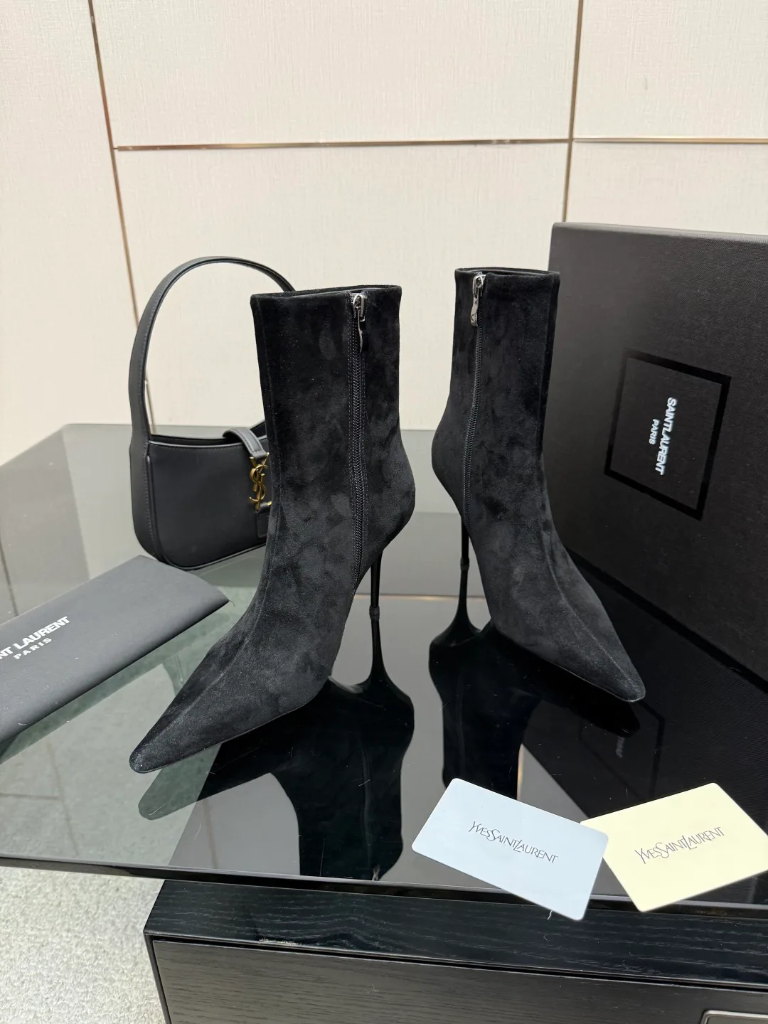 Ботильоны Женские Saint Laurent 389170