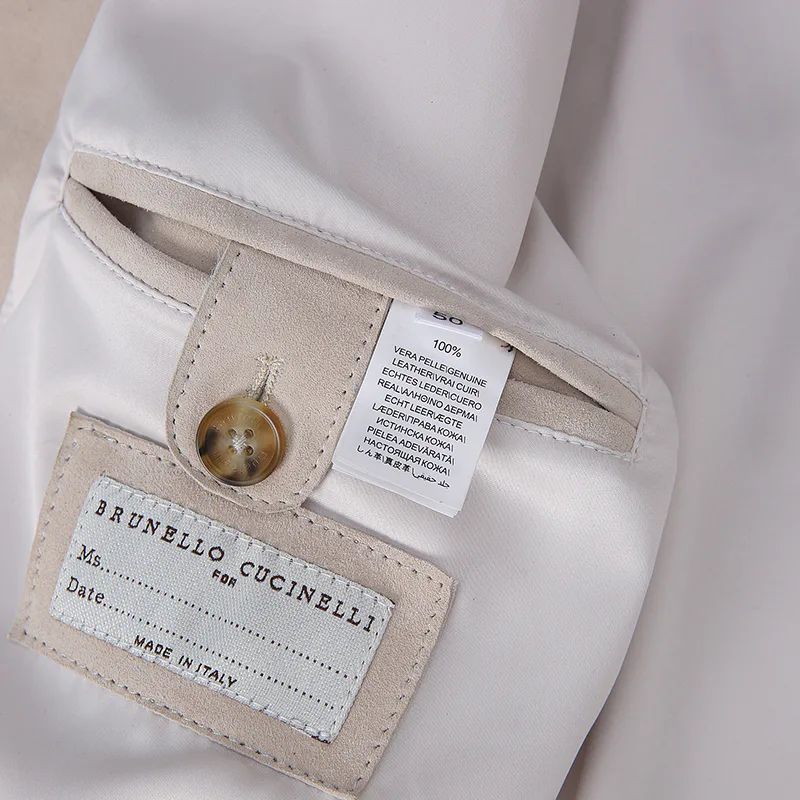 Кожаные Куртки И Дублёнки Женские Brunello Cucinelli 5405401