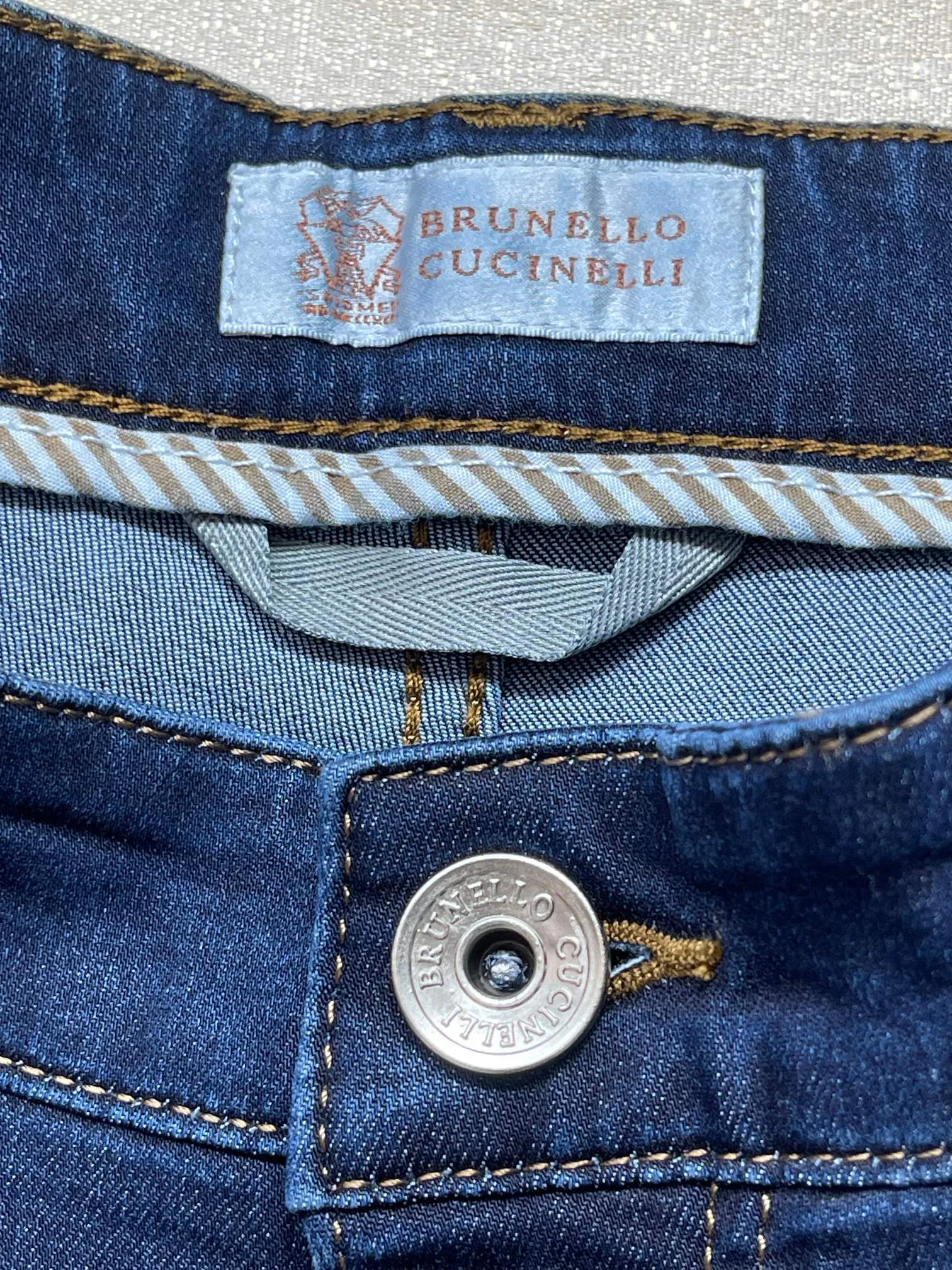 Джинсы Мужские Brunello Cucinelli 12551693